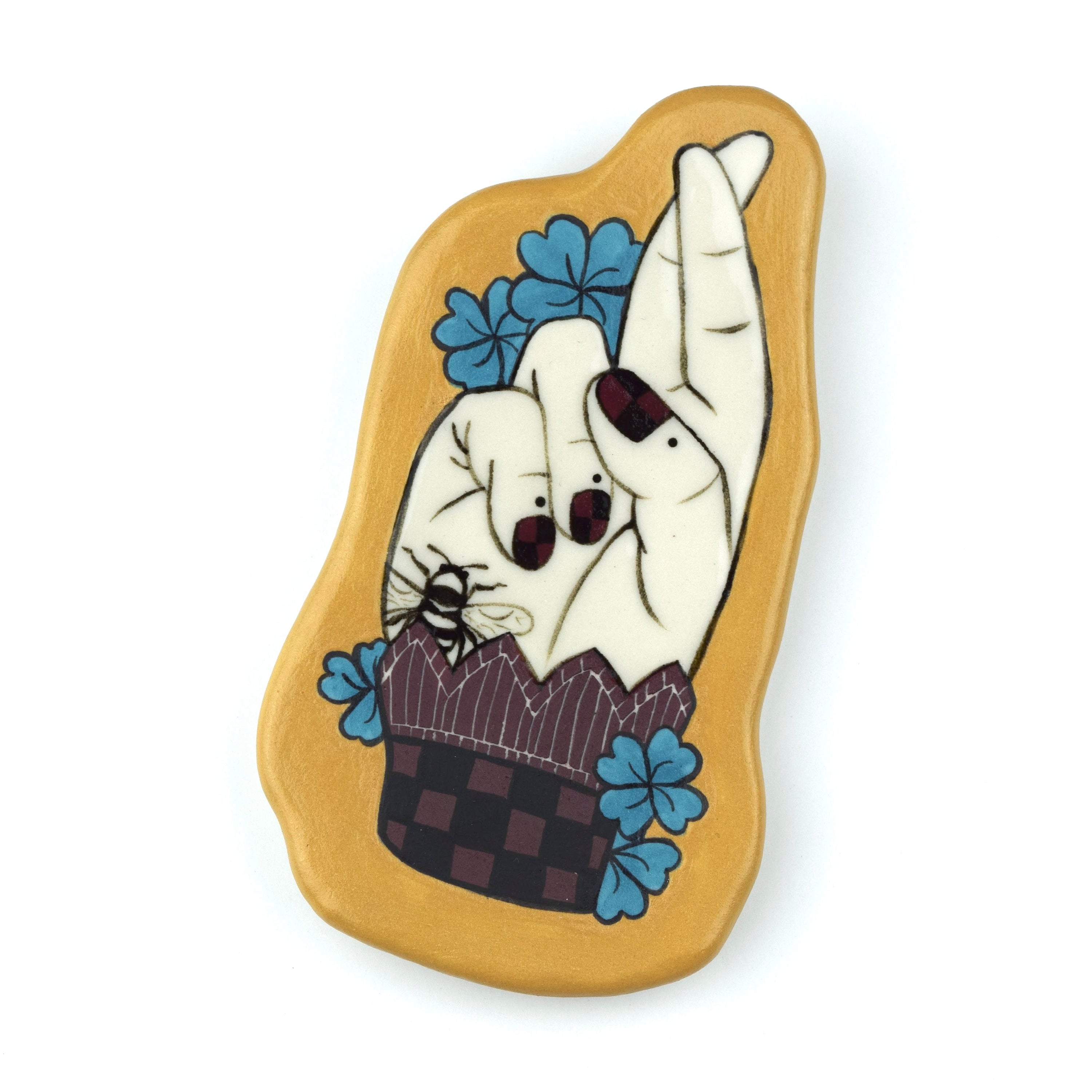 For Luck (Bee)- Wall Hanging