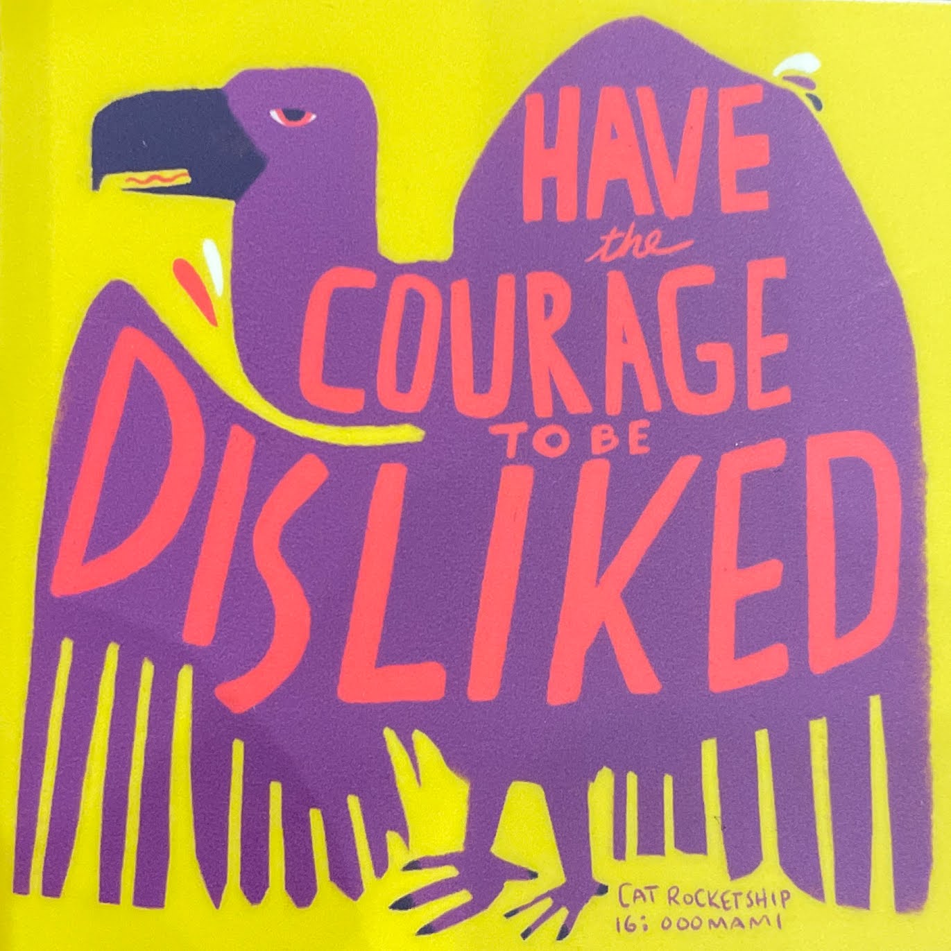 Courage to be Disliked- Sticker