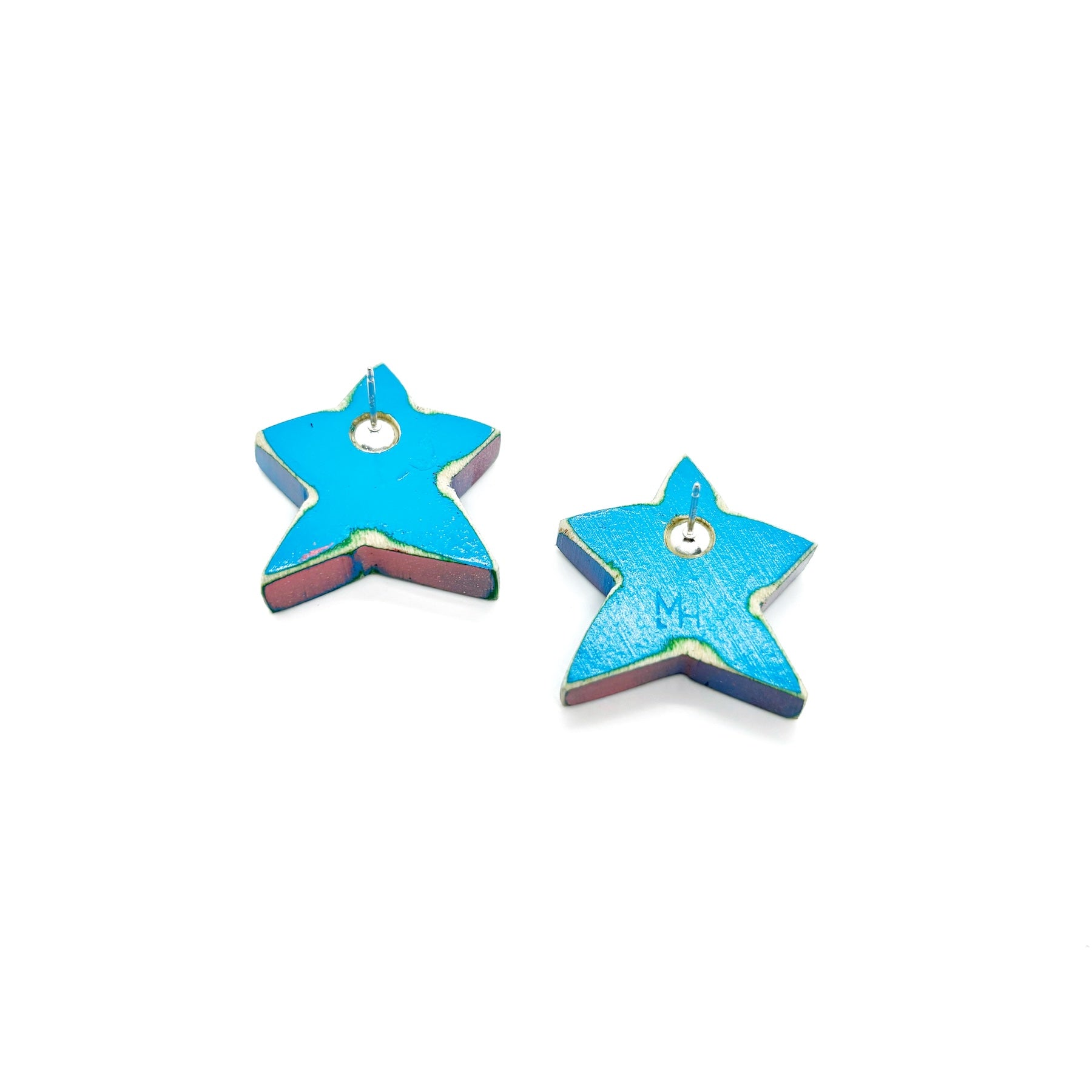 Shine Bright Star Face- Earrings
