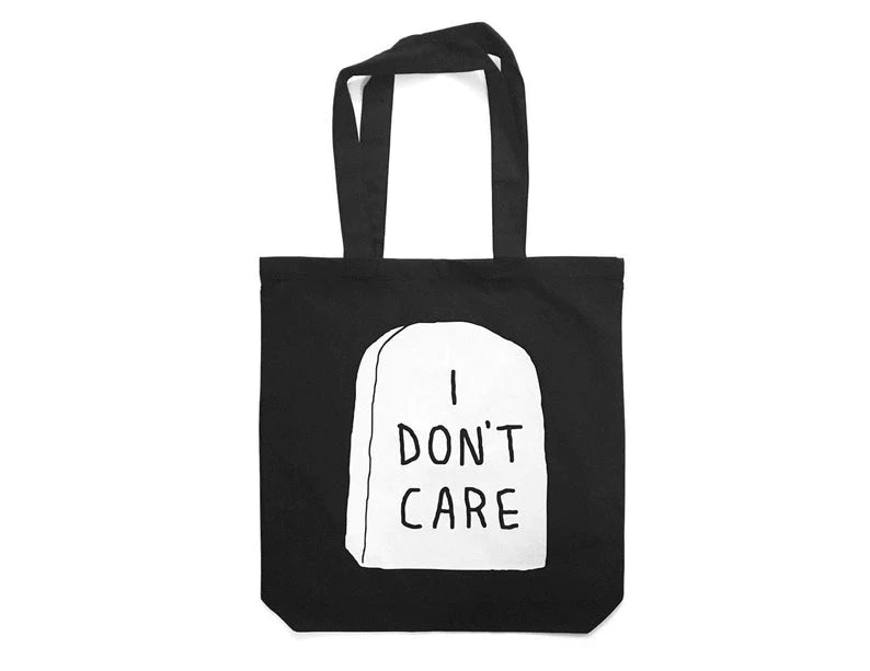 Brandon Vosika - Brandon Vosika - Tote Bags - I Don't Care - VISUAL INDEX
