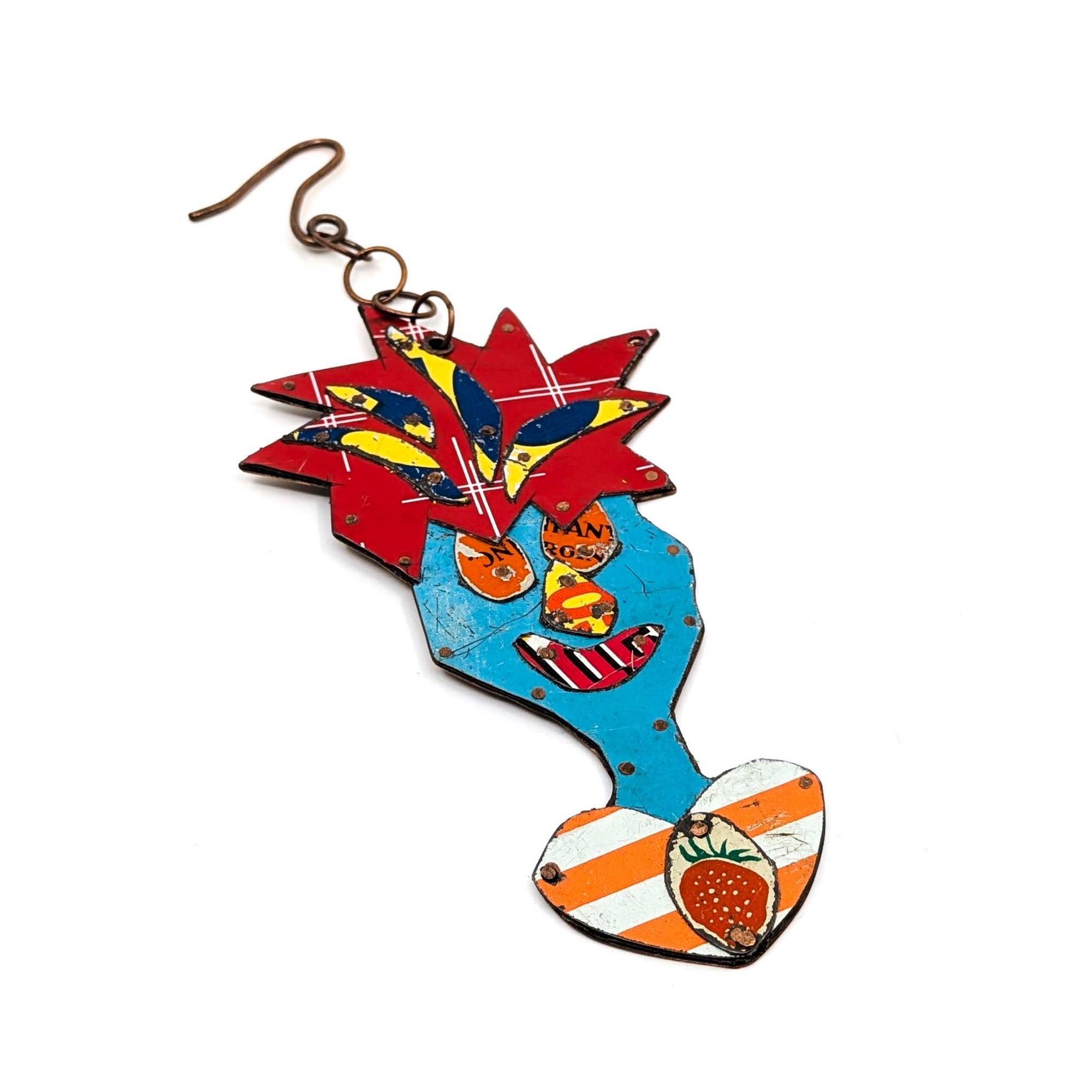 Ornament- Blue Face Clown