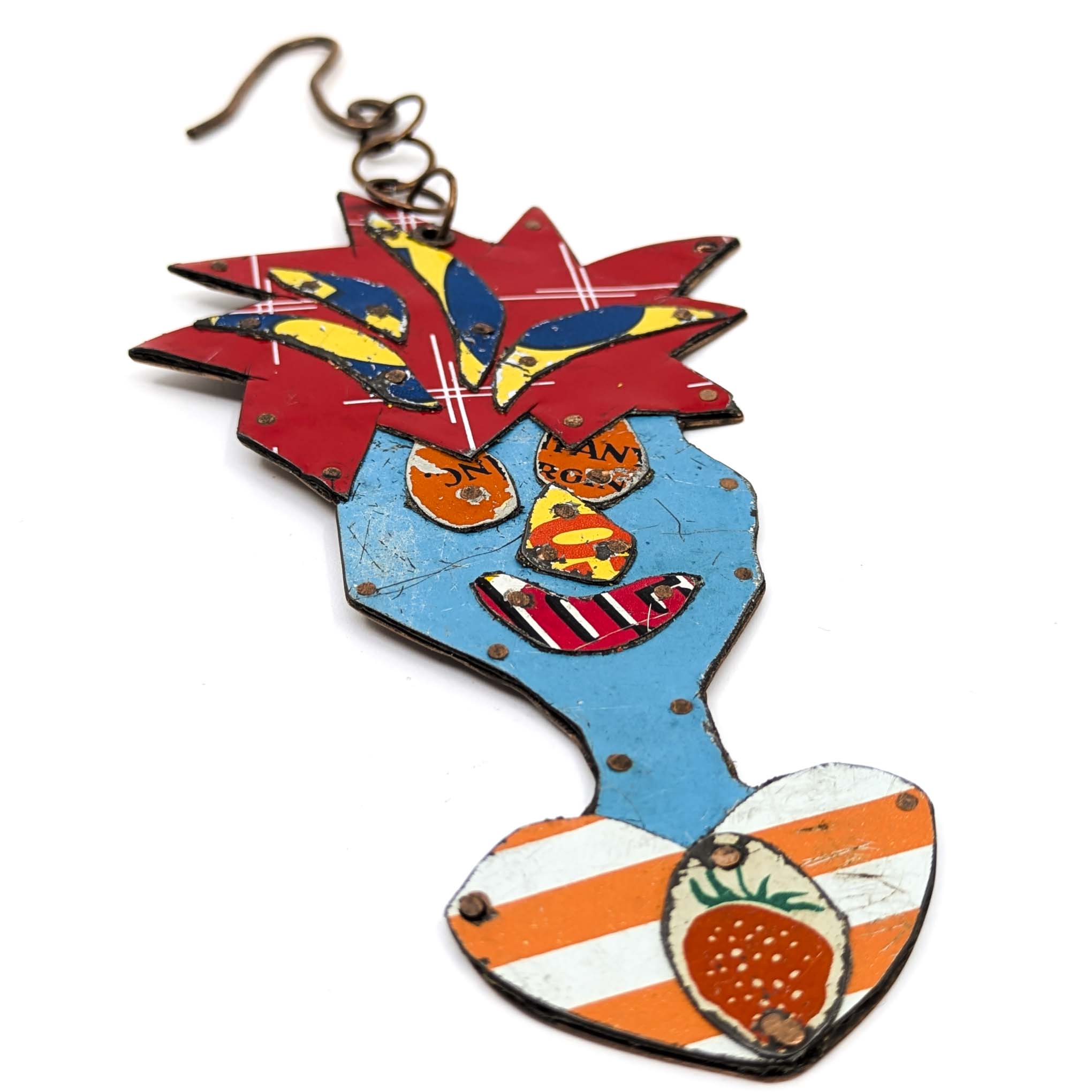 Ornament- Blue Face Clown