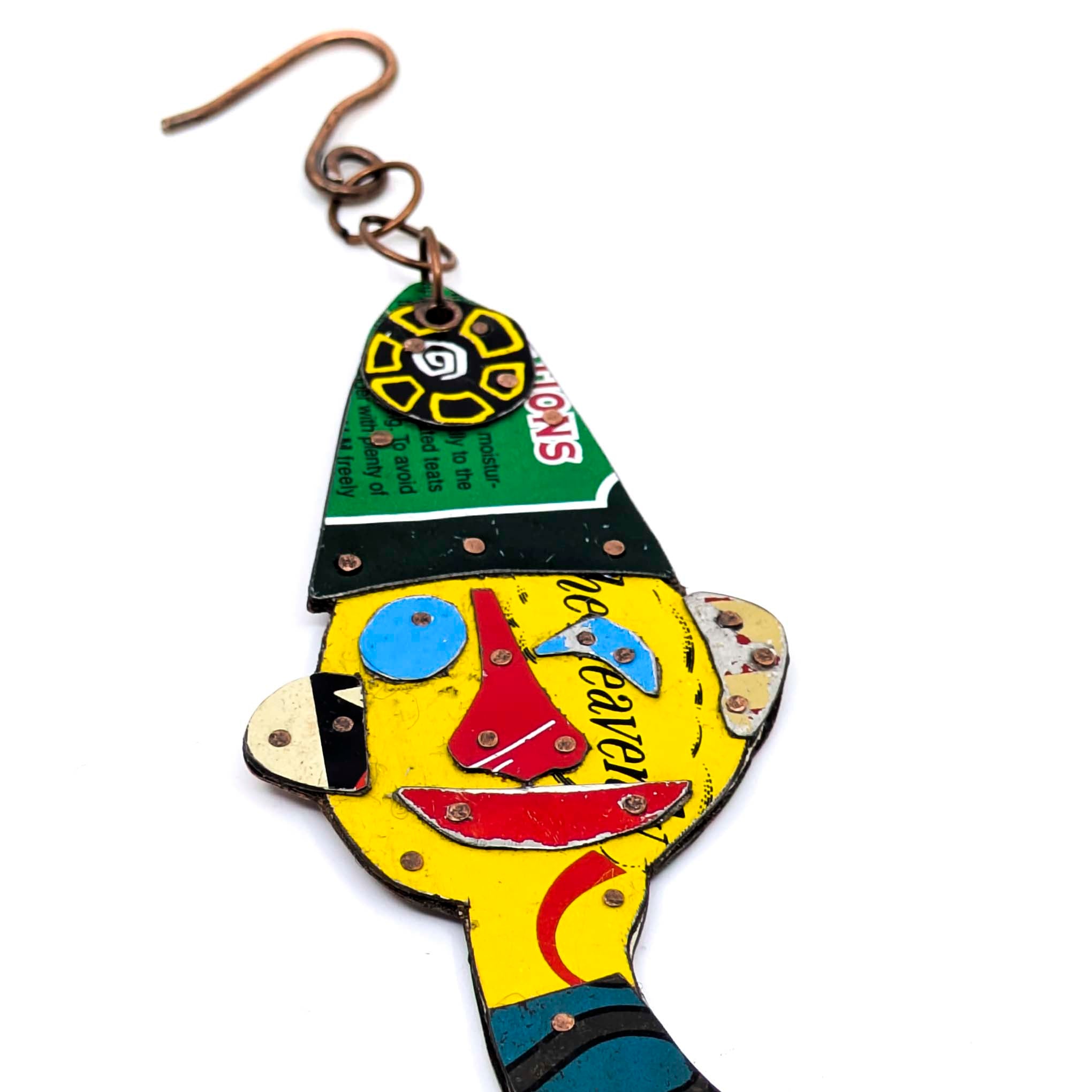 Ornament- MonkFace Clown