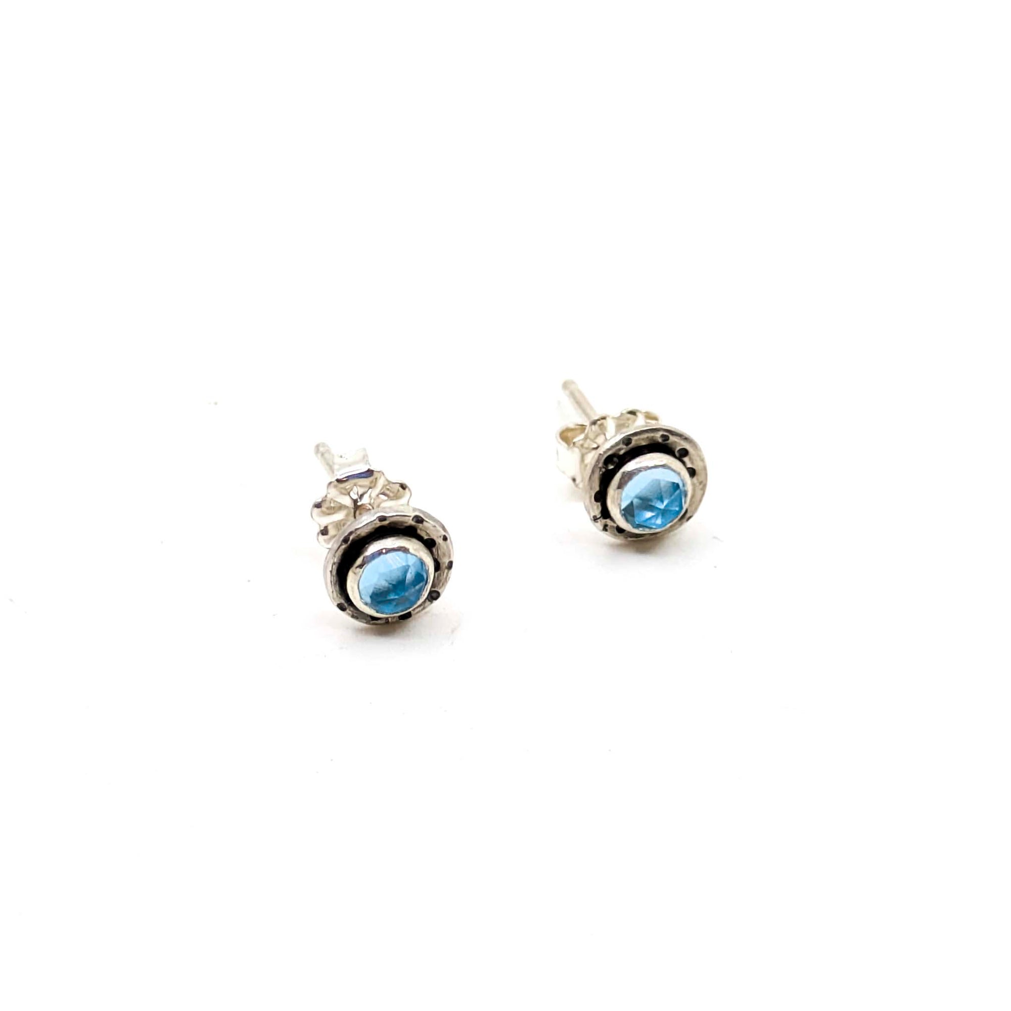 Mini Gemstone Stud- Earrings