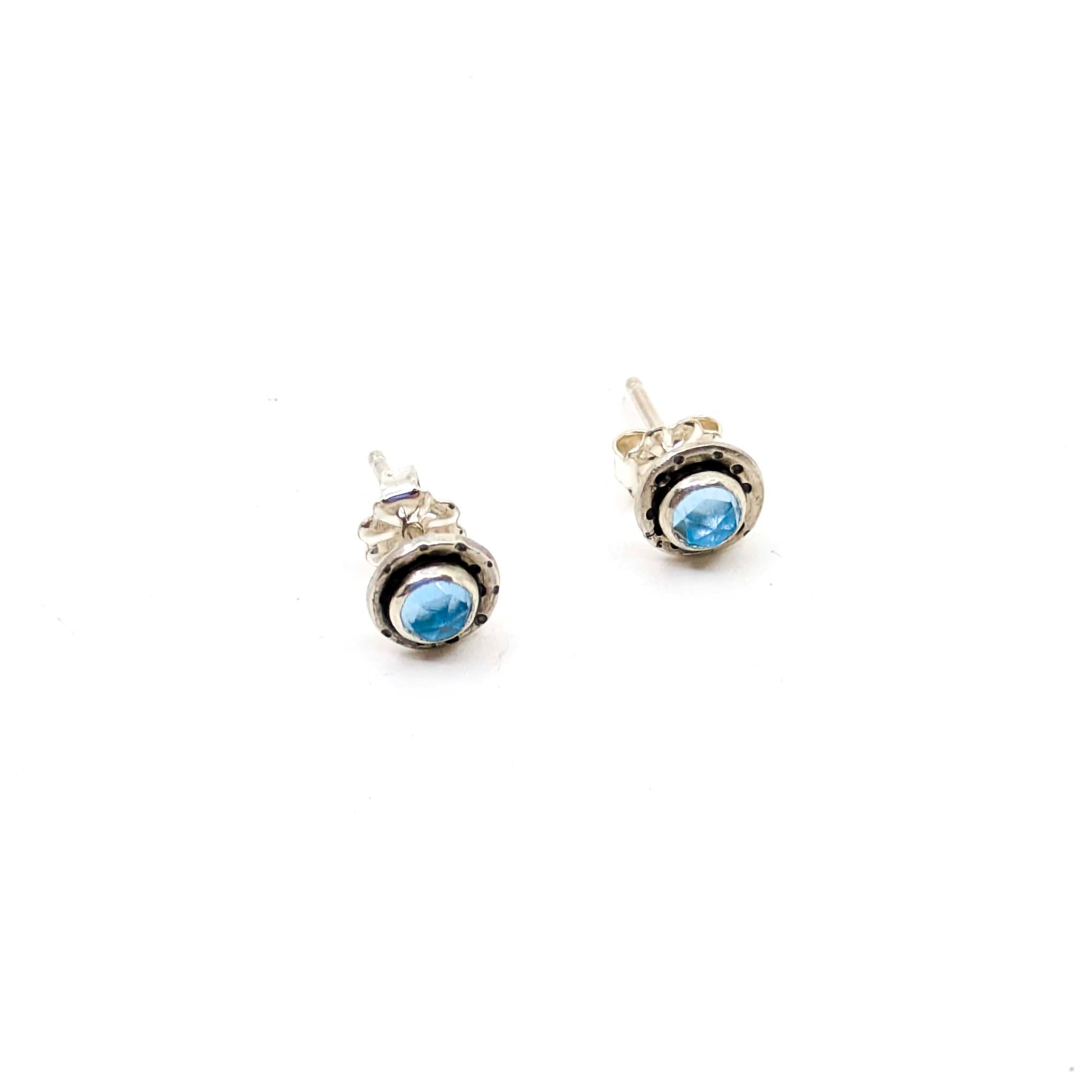 Mini Gemstone Stud- Earrings