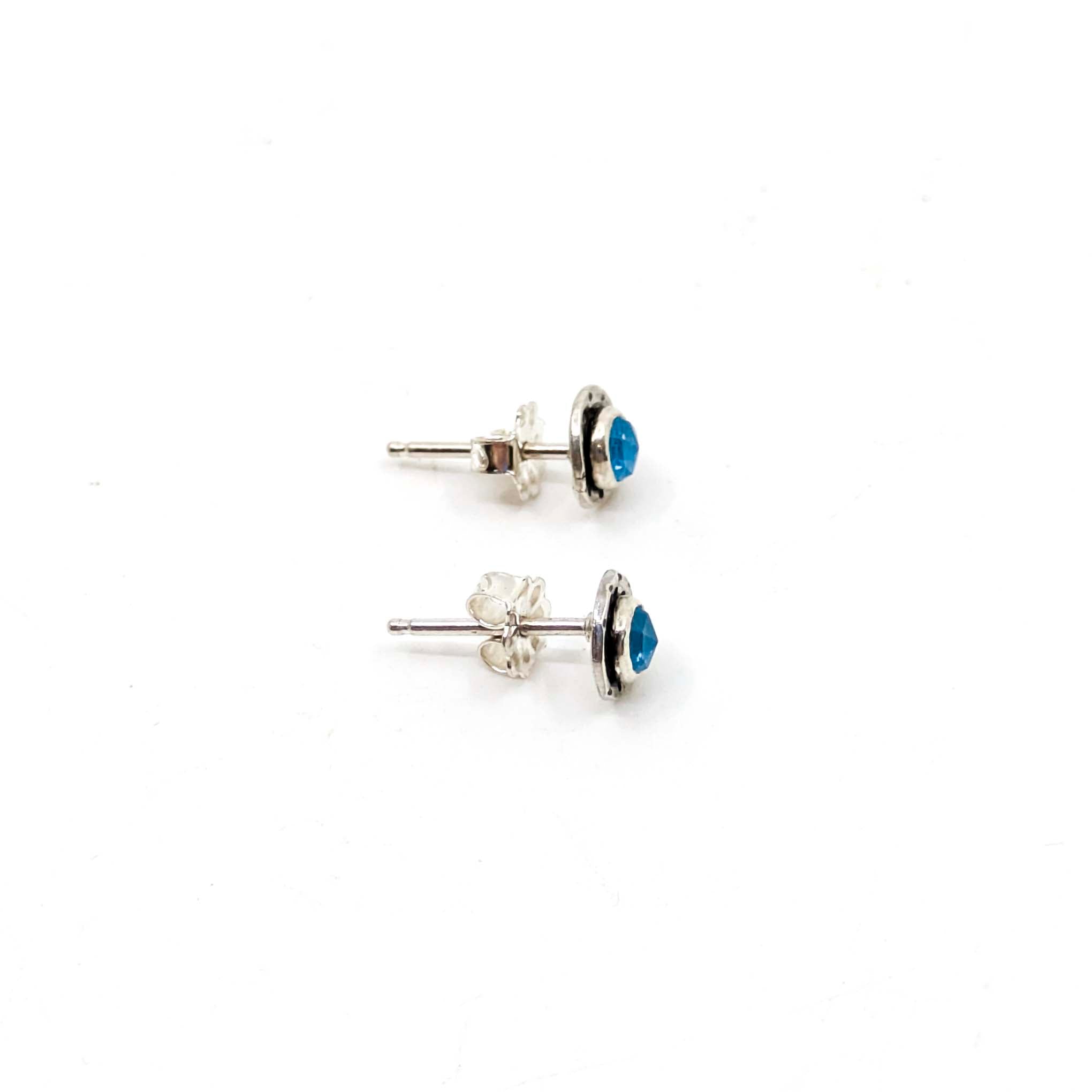 Mini Gemstone Stud- Earrings