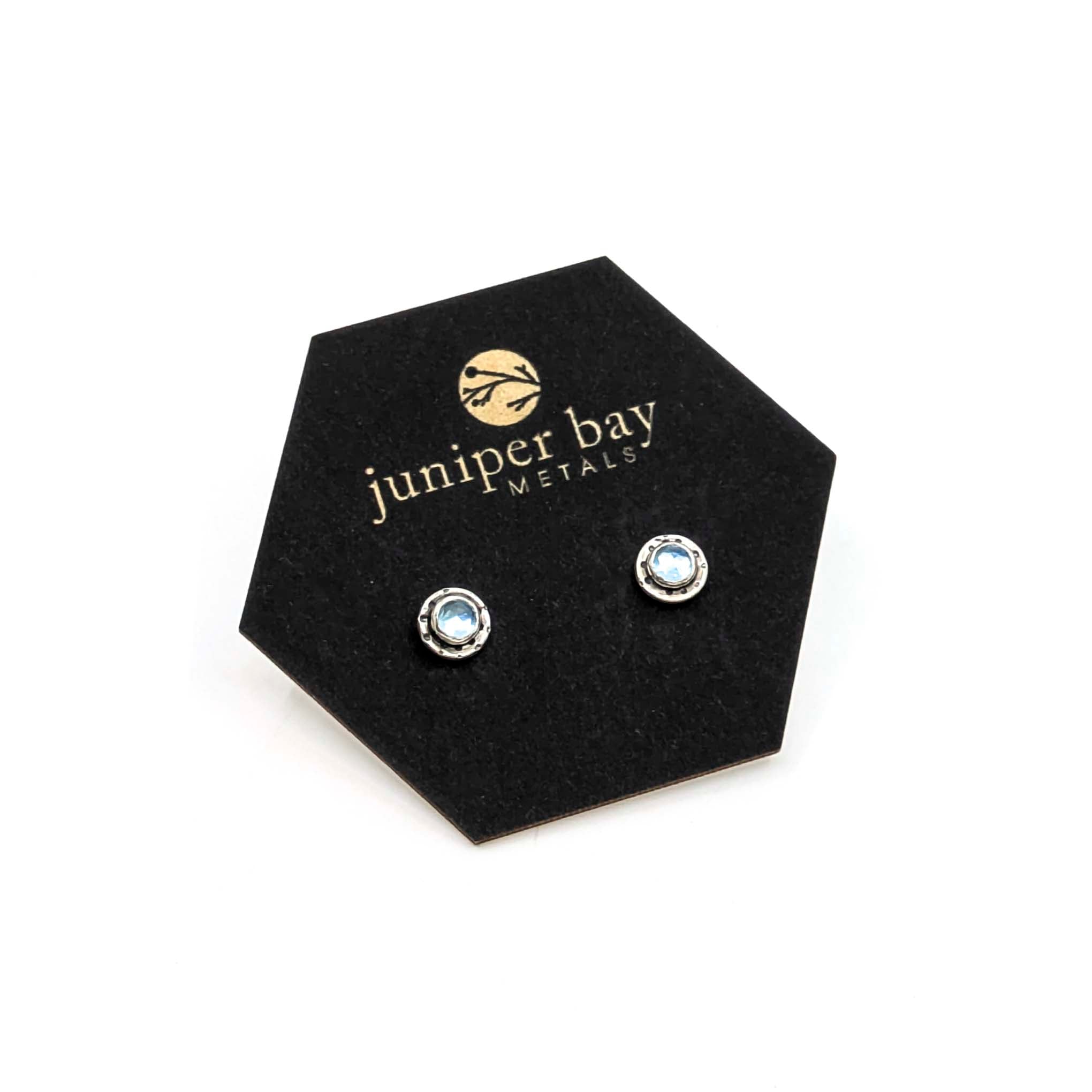 Mini Gemstone Stud- Earrings