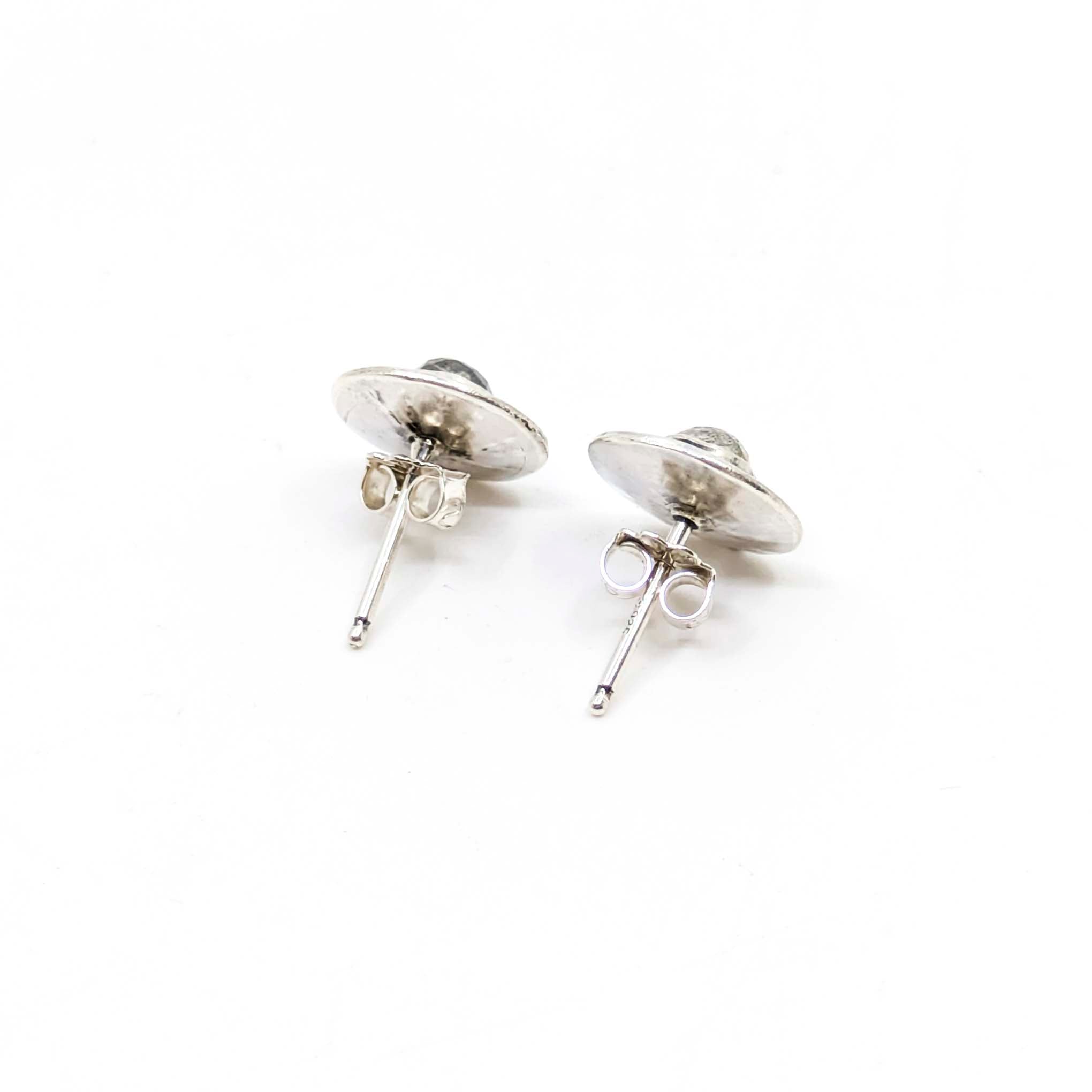 Gemstone Urchin Post- Earrings