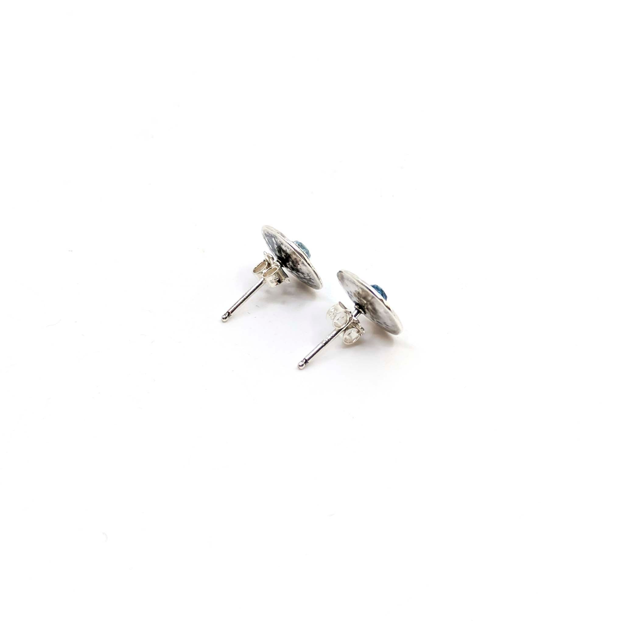 Gemstone Urchin Post- Earrings