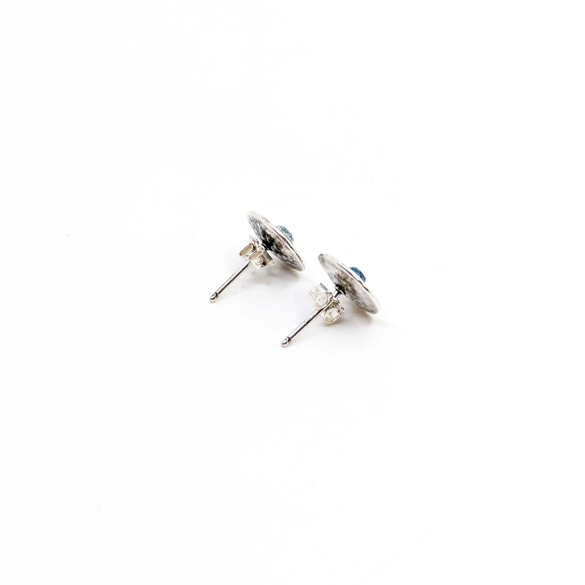 Gemstone Urchin Post- Earrings