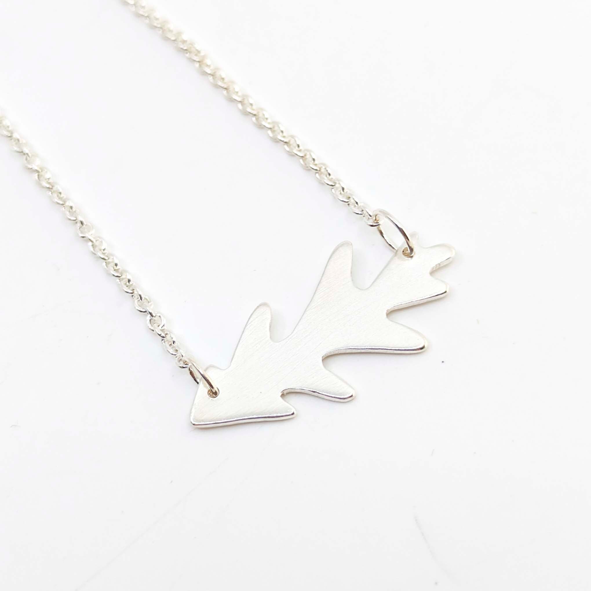 Petite Oak Leaf- Necklace