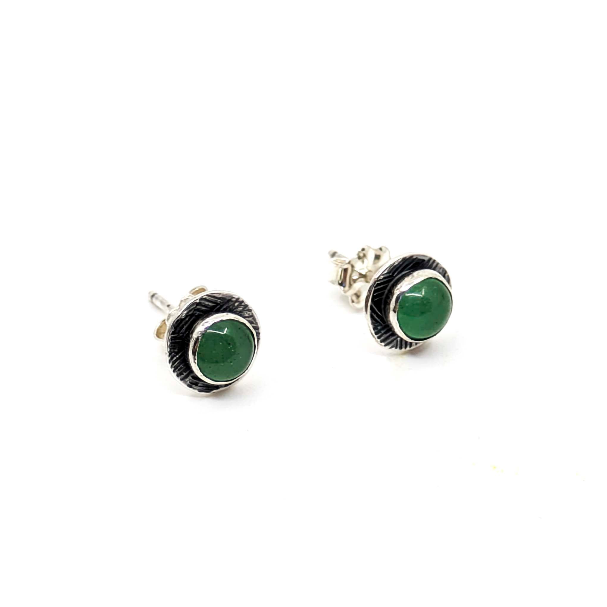 Small Gemstone Stud Earrings (3 styles)