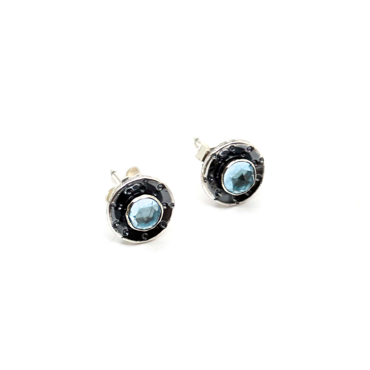 Small Gemstone Stud Earrings (3 styles)