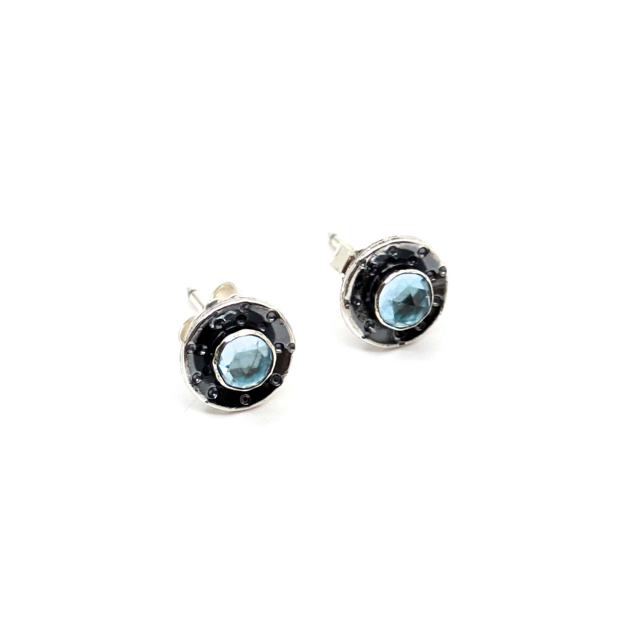 Small Gemstone Stud Earrings (3 styles)