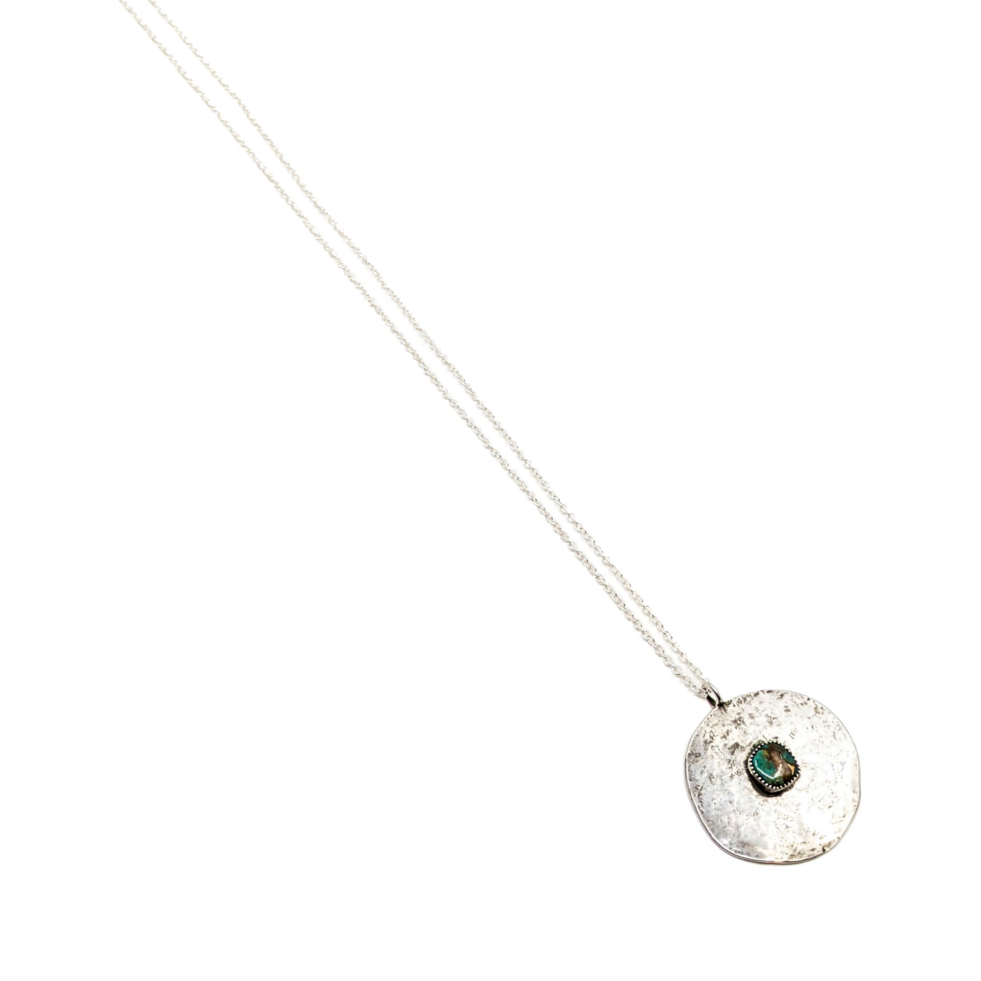 Medallion with Turquoise Necklace