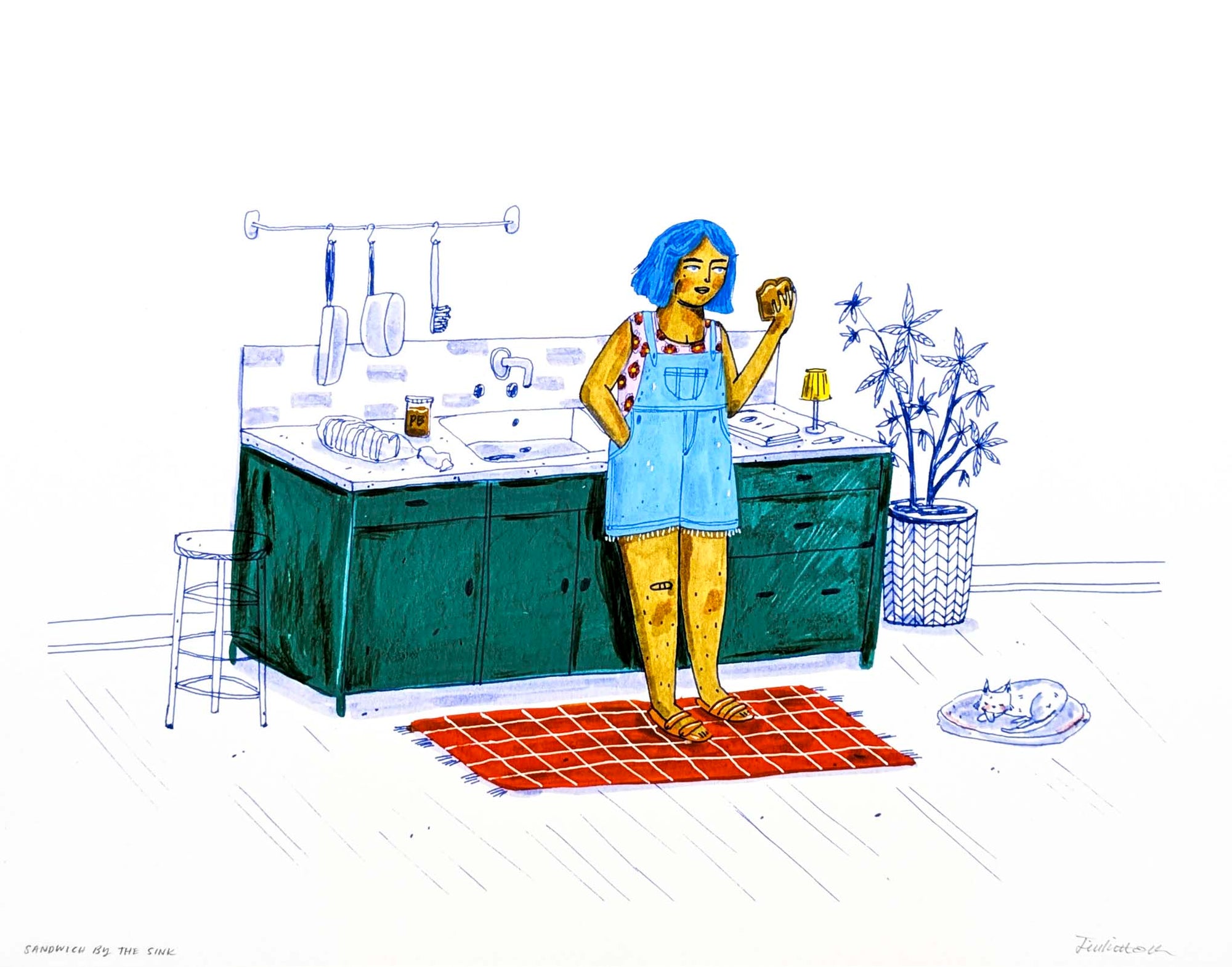 Sandwich by the Sink