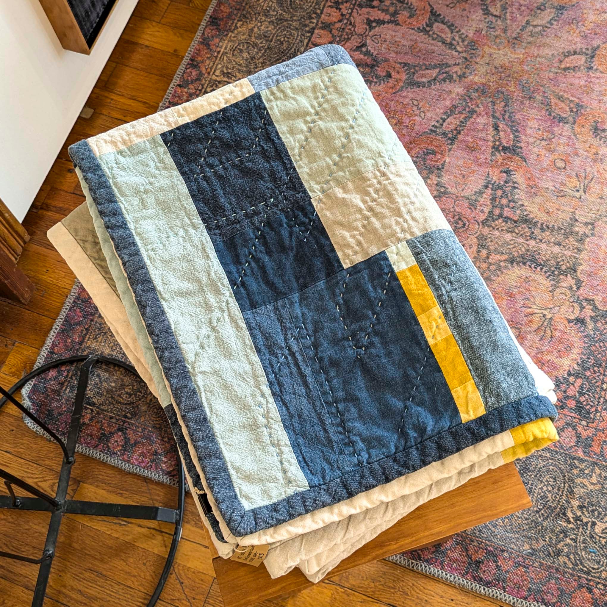 Small Geometric Quilt (2 styles)