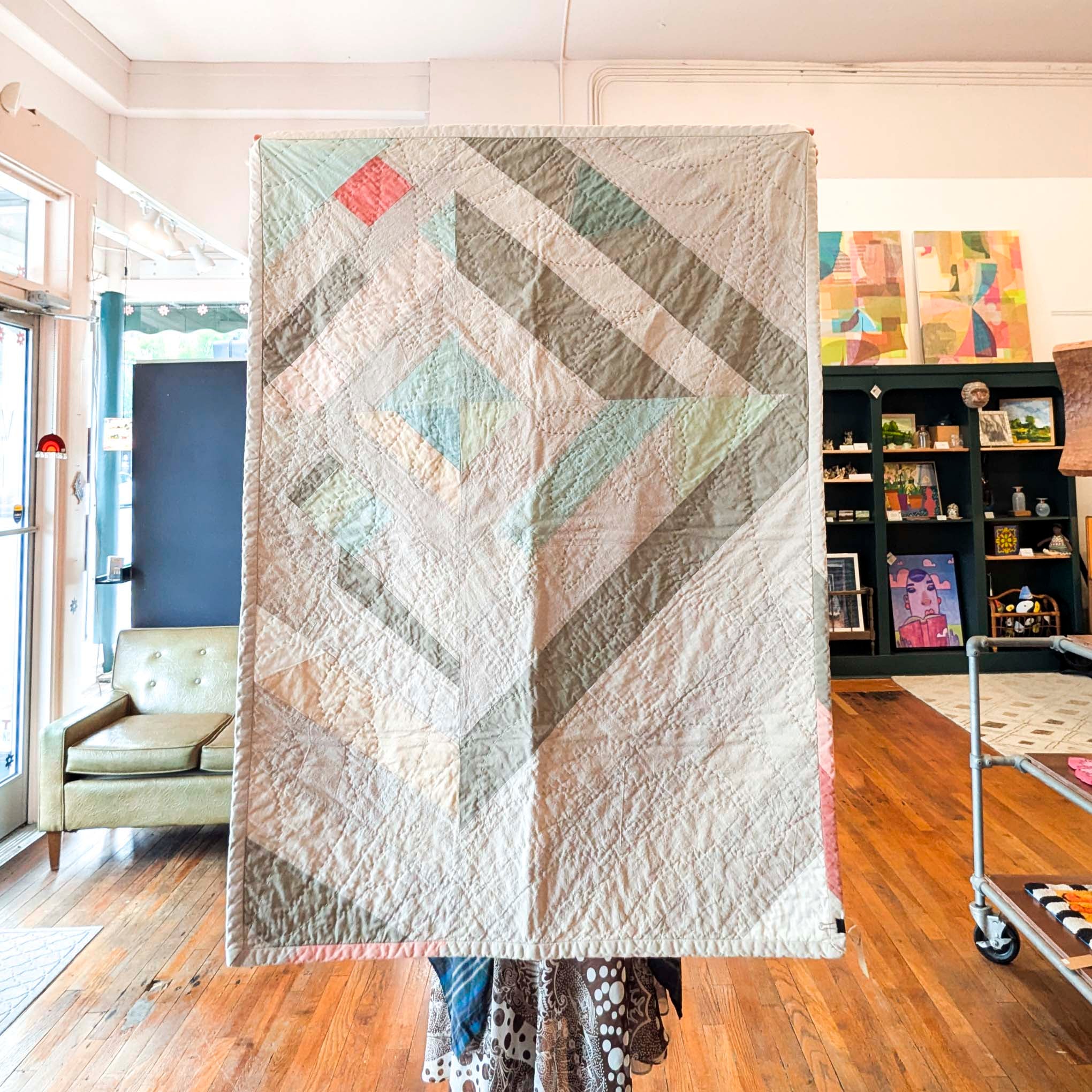 Small Geometric Quilt (2 styles)