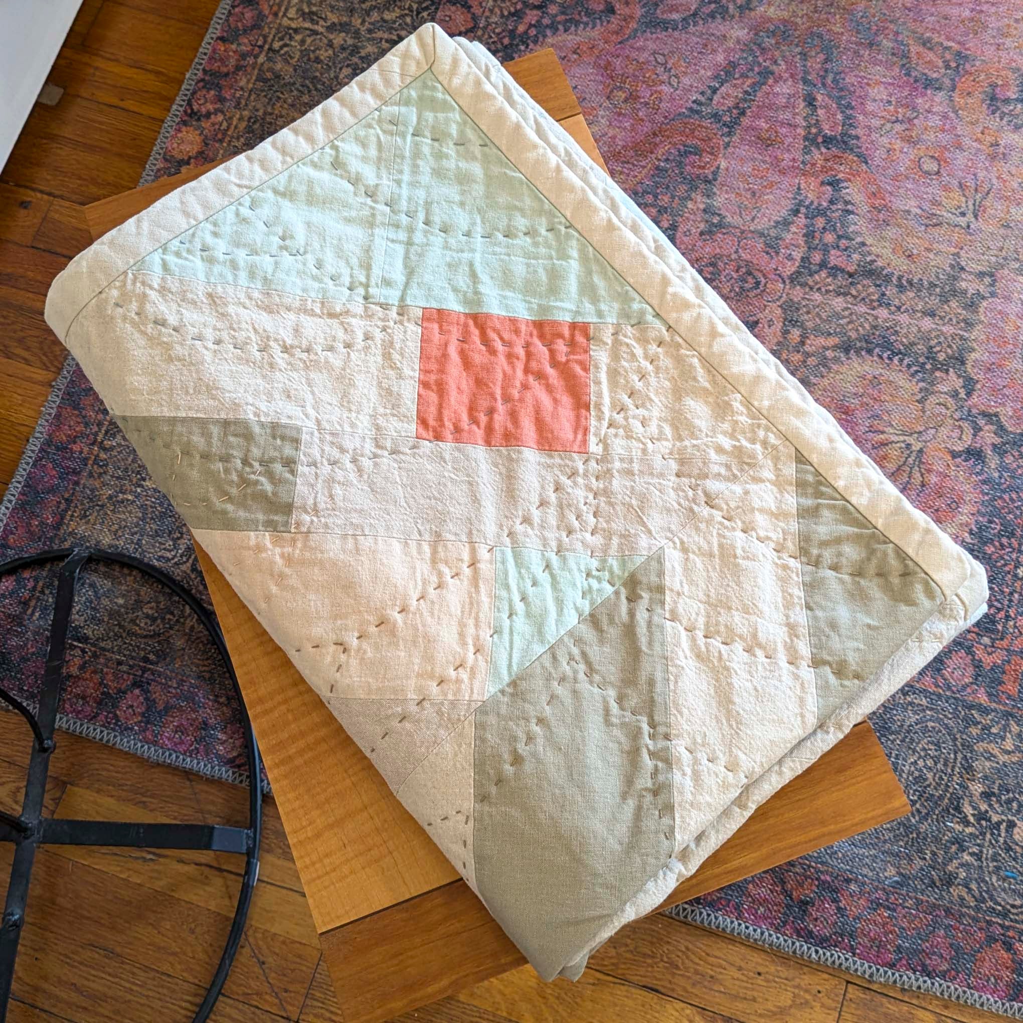 Small Geometric Quilt (2 styles)