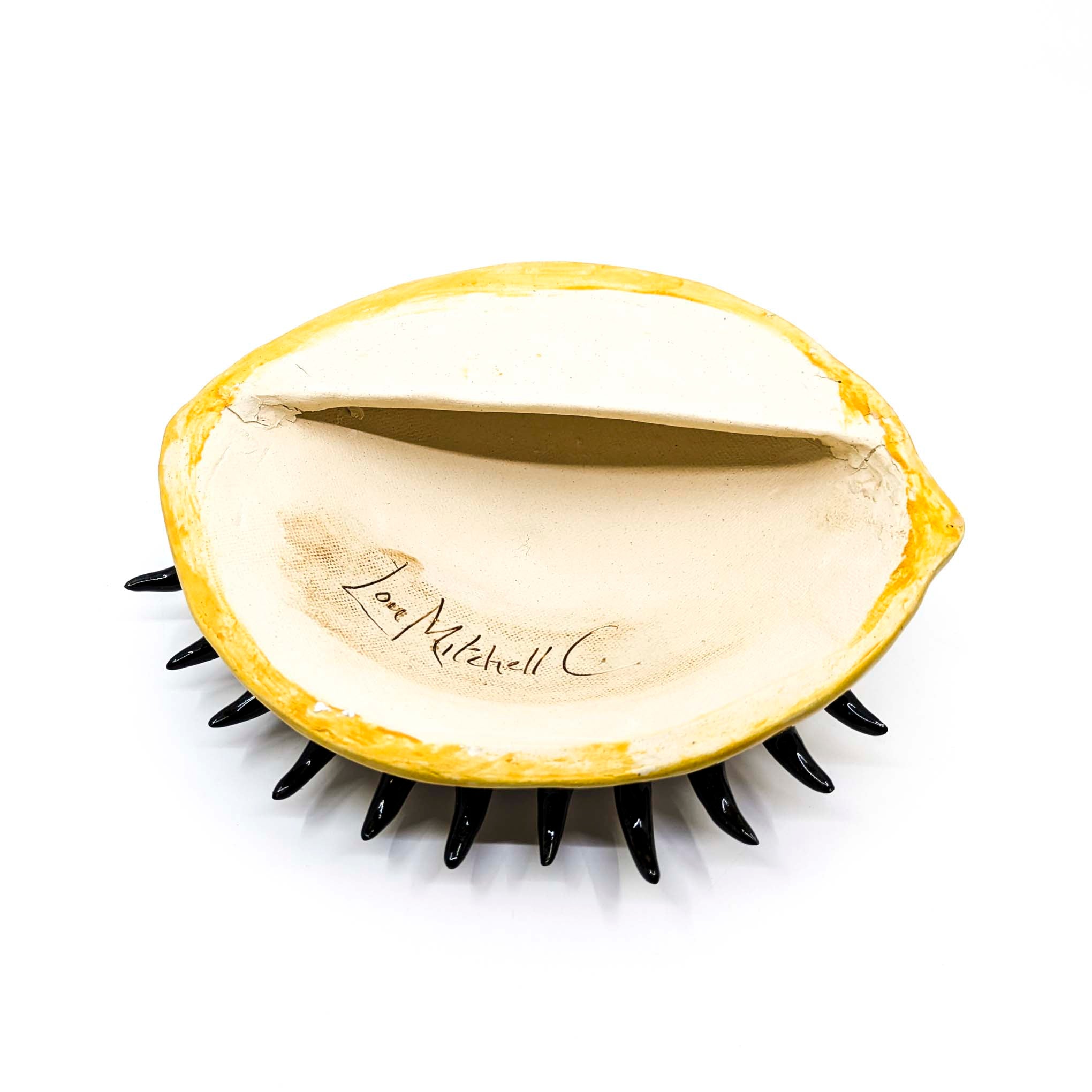 Large Eyeball Wall Art (Yellow)