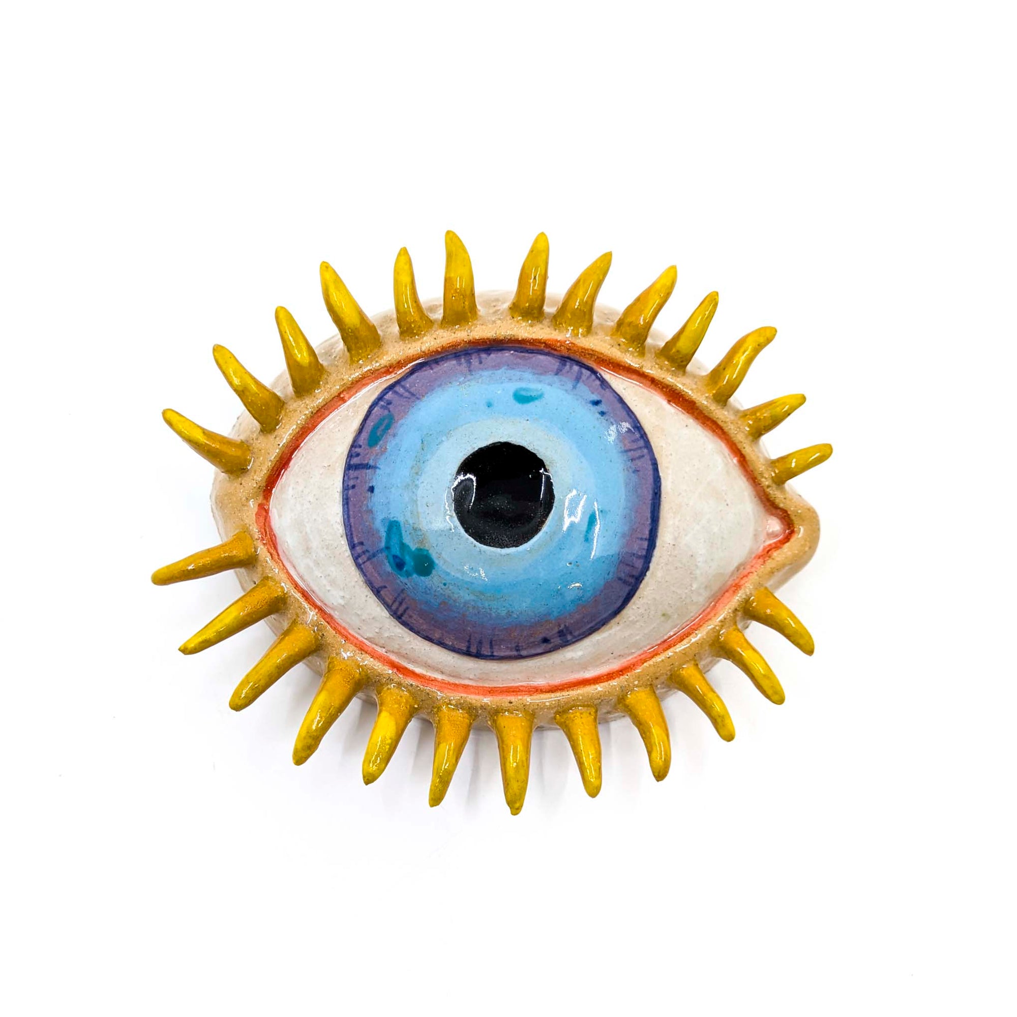 Medium Eyeball Wall Art (Blue 2)