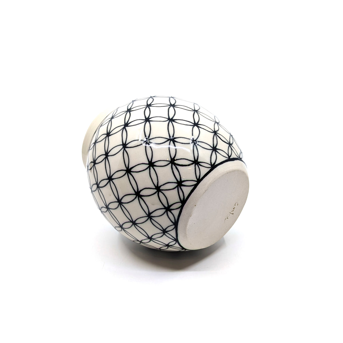 Flower Pattern Small Vase