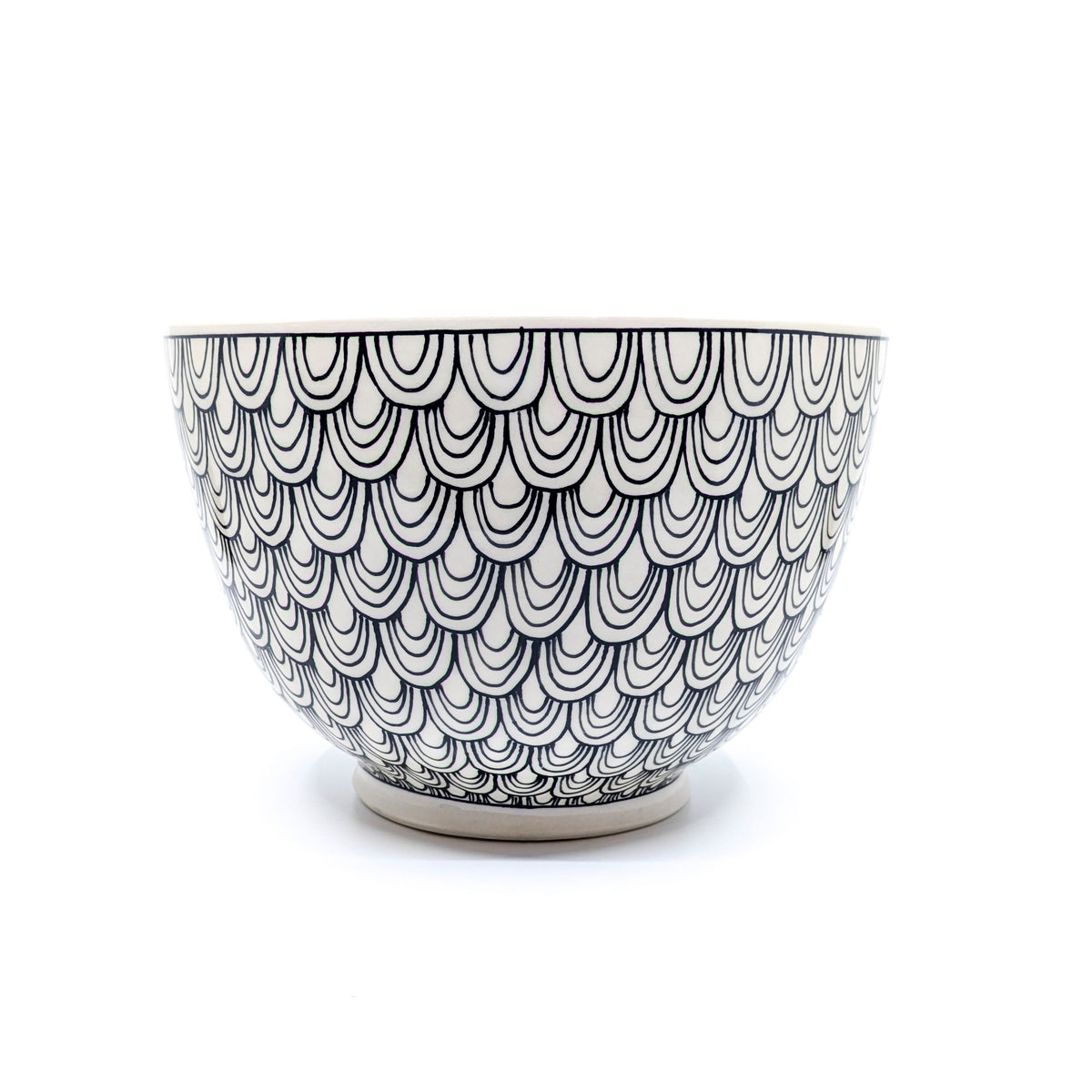 Large Scale-Pattern Serving Bowl