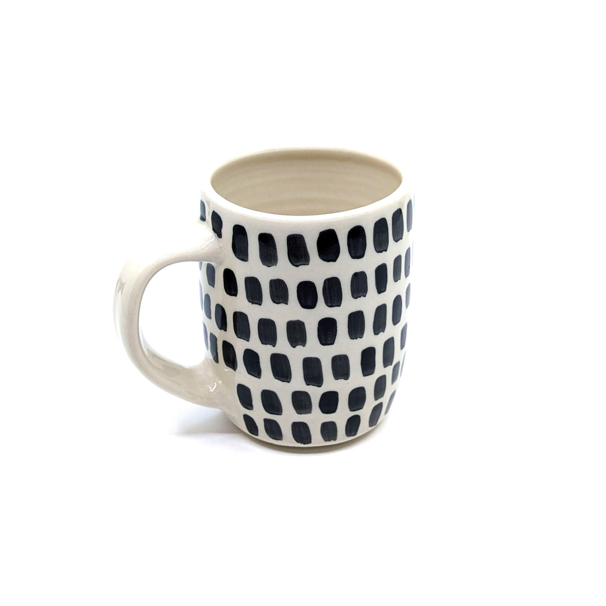 Black and White Dash Mug