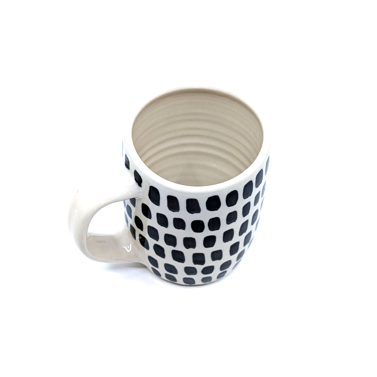 Black and White Dash Mug