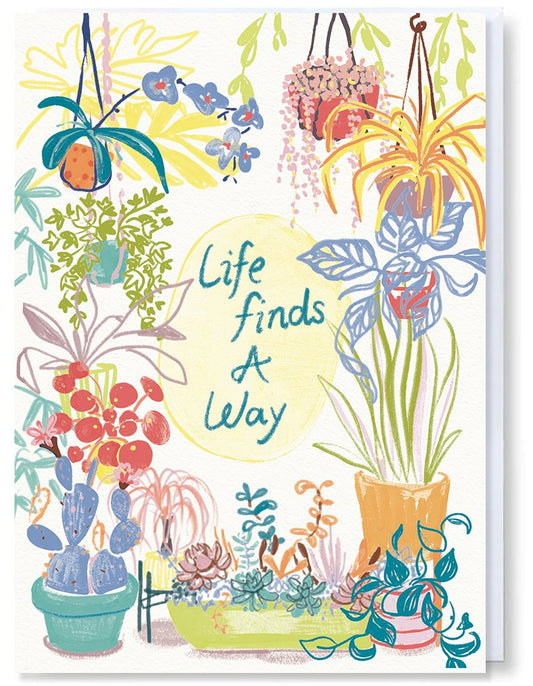 Life Finds a Way- Card