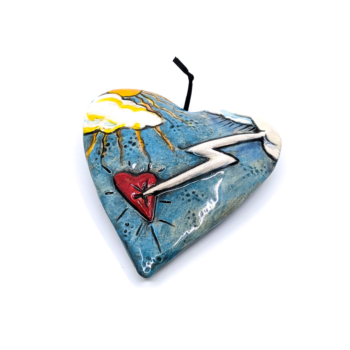 Sometimes Love Strikes like Lightning- Rattle Wall Art