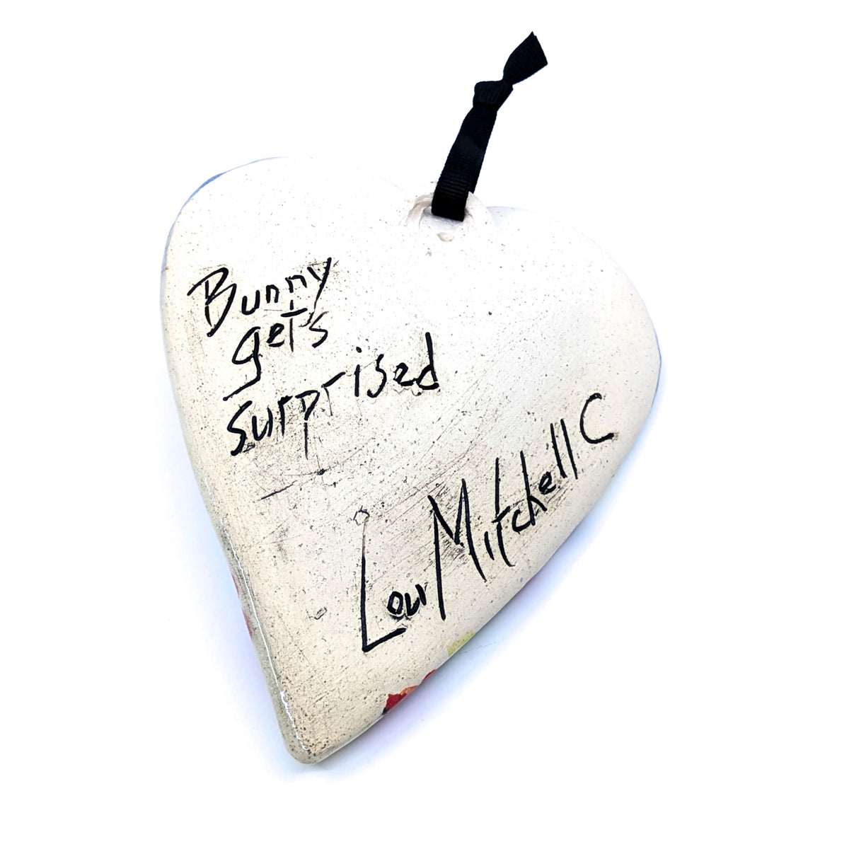 Bunny Gets Surprised- Rattle Wall Art