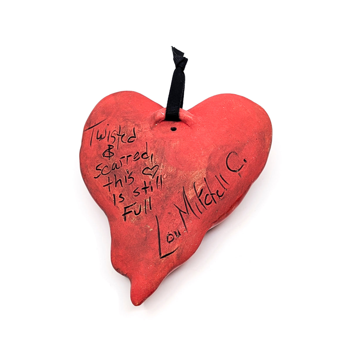 Twisted & Scarred, this Heart is still Full- Rattle Wall Art