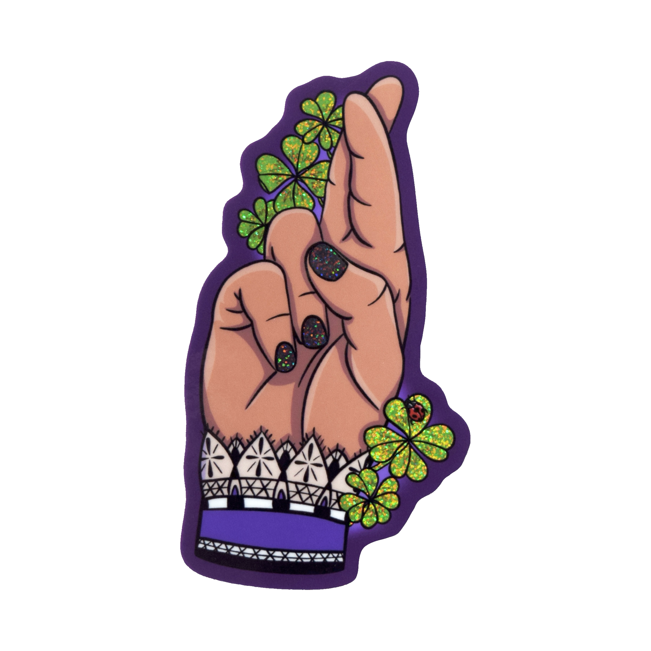 For Luck- Sticker