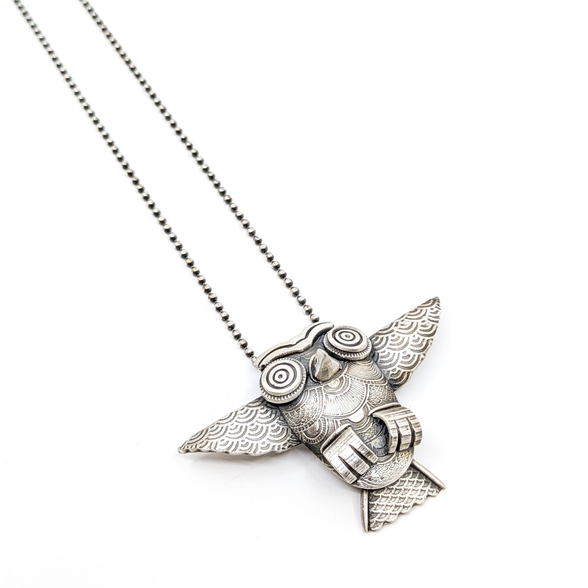 Eastern Screech Owl Necklace