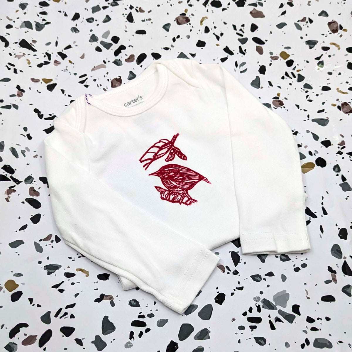 Letterpress Printed Onesies