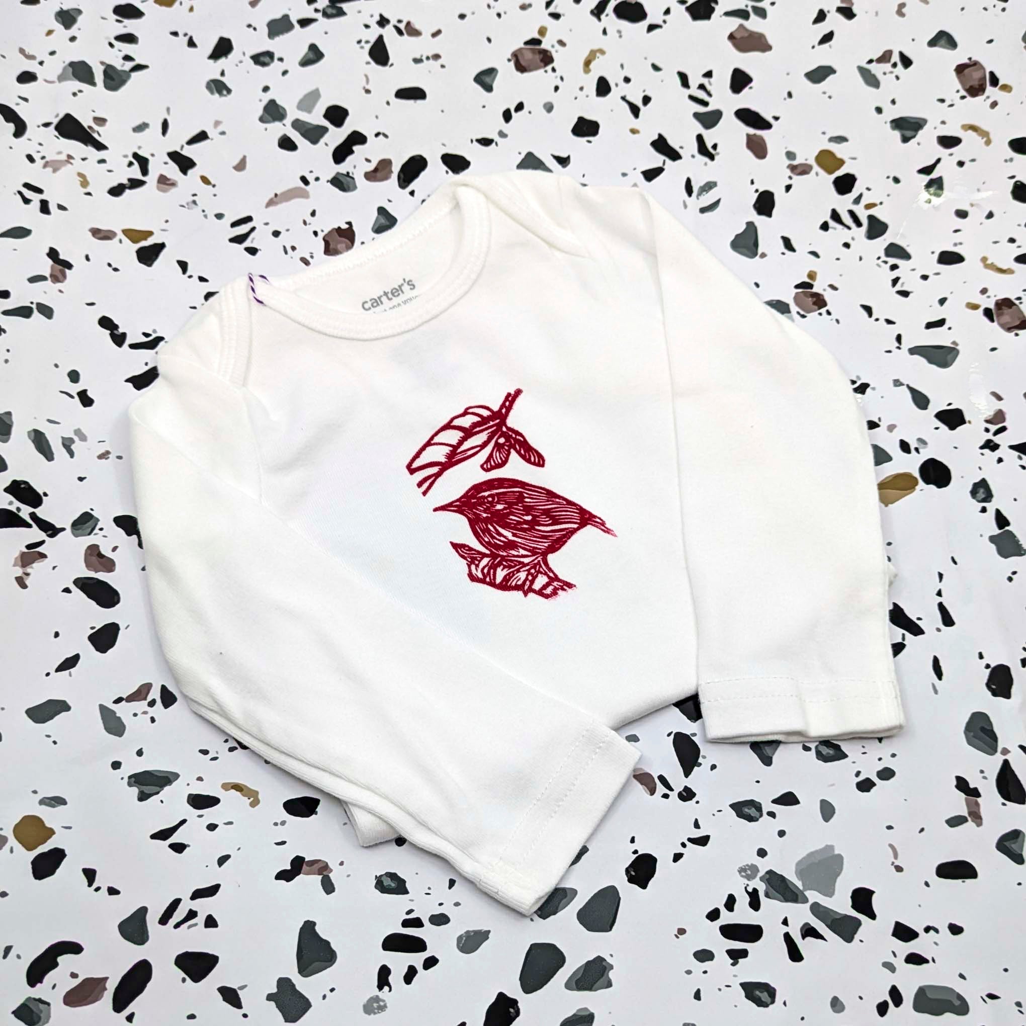 Letterpress Printed Onesies