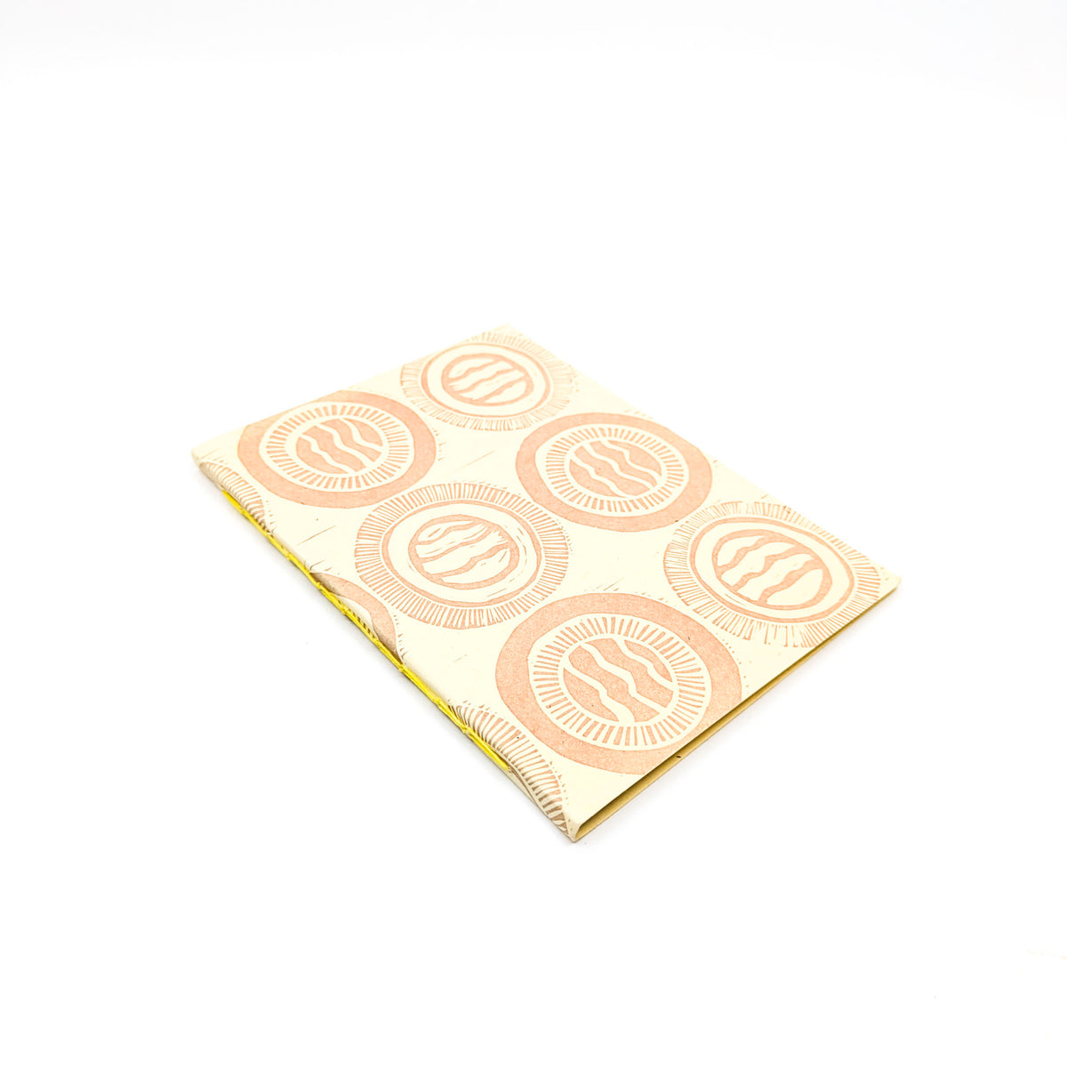 Purple Pumpkin Press - Thin Paper Journals - Circles (Brown) on Kraft - VISUAL INDEX