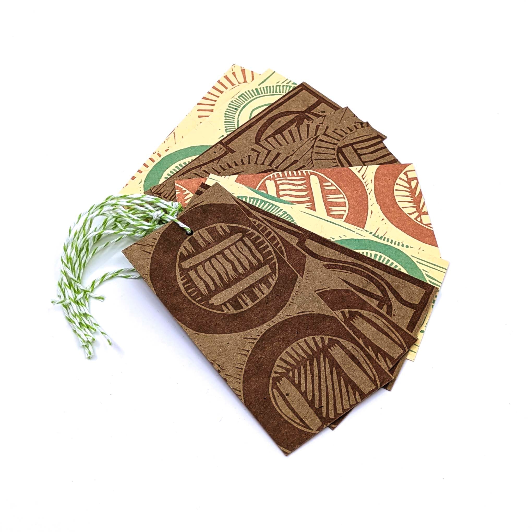 Abstract Design Gift Tags (Pack of 10)
