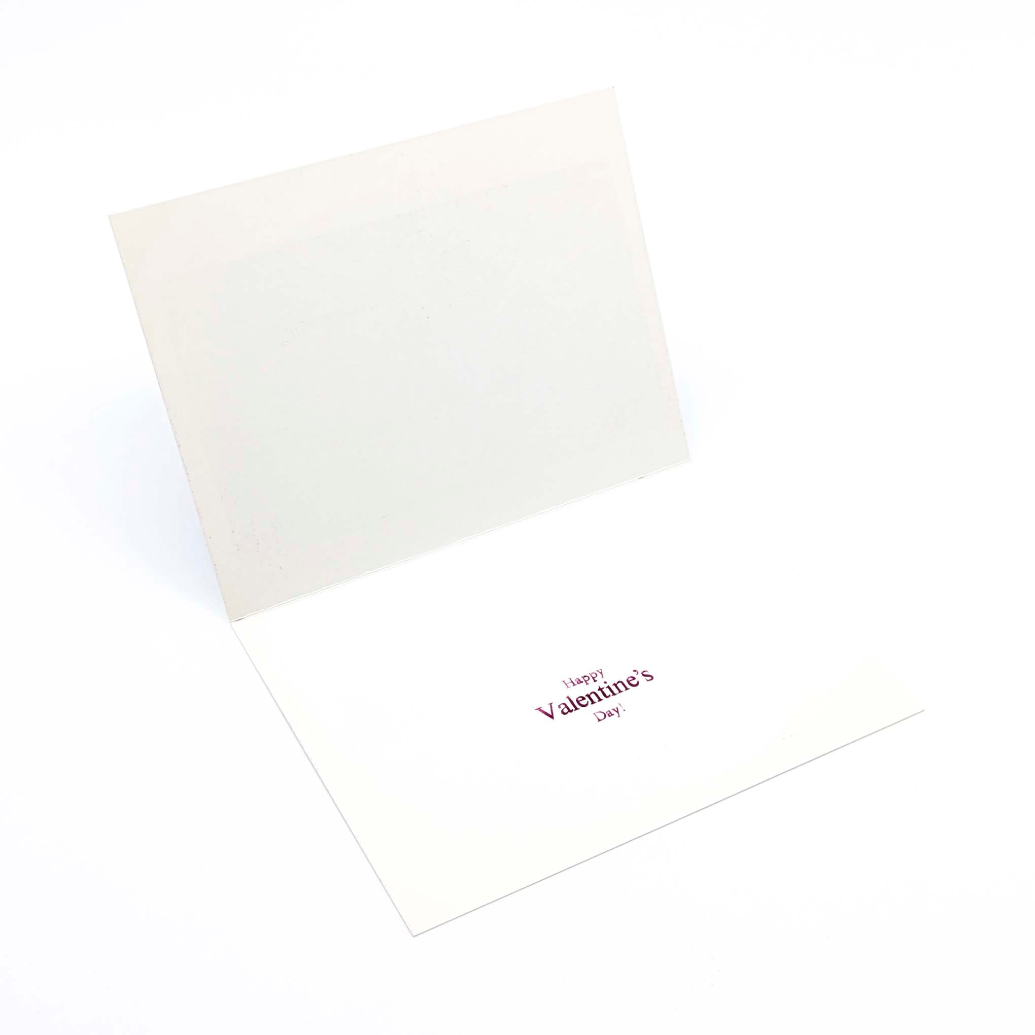 Purple Floral Valentines Day Card (3 styles)