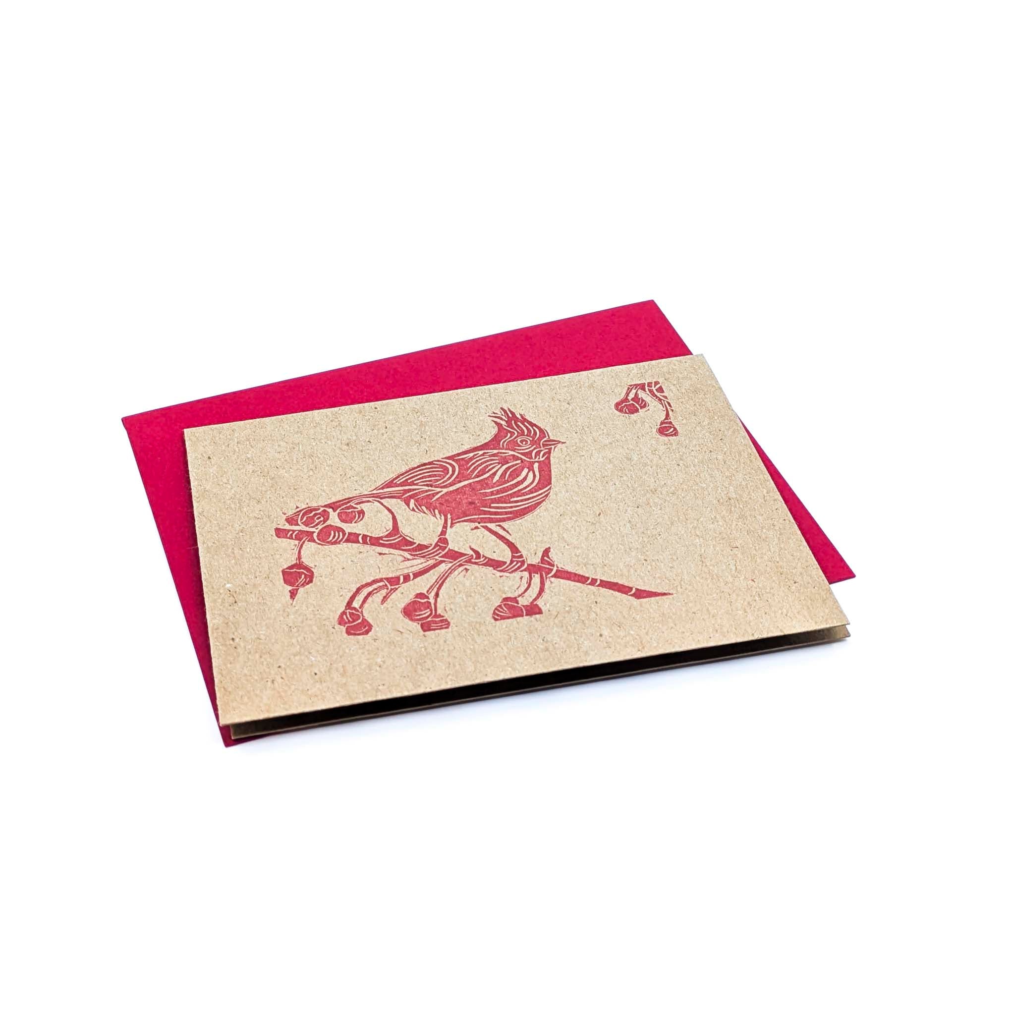Happy Holidays! Cardinal & Branch Card
