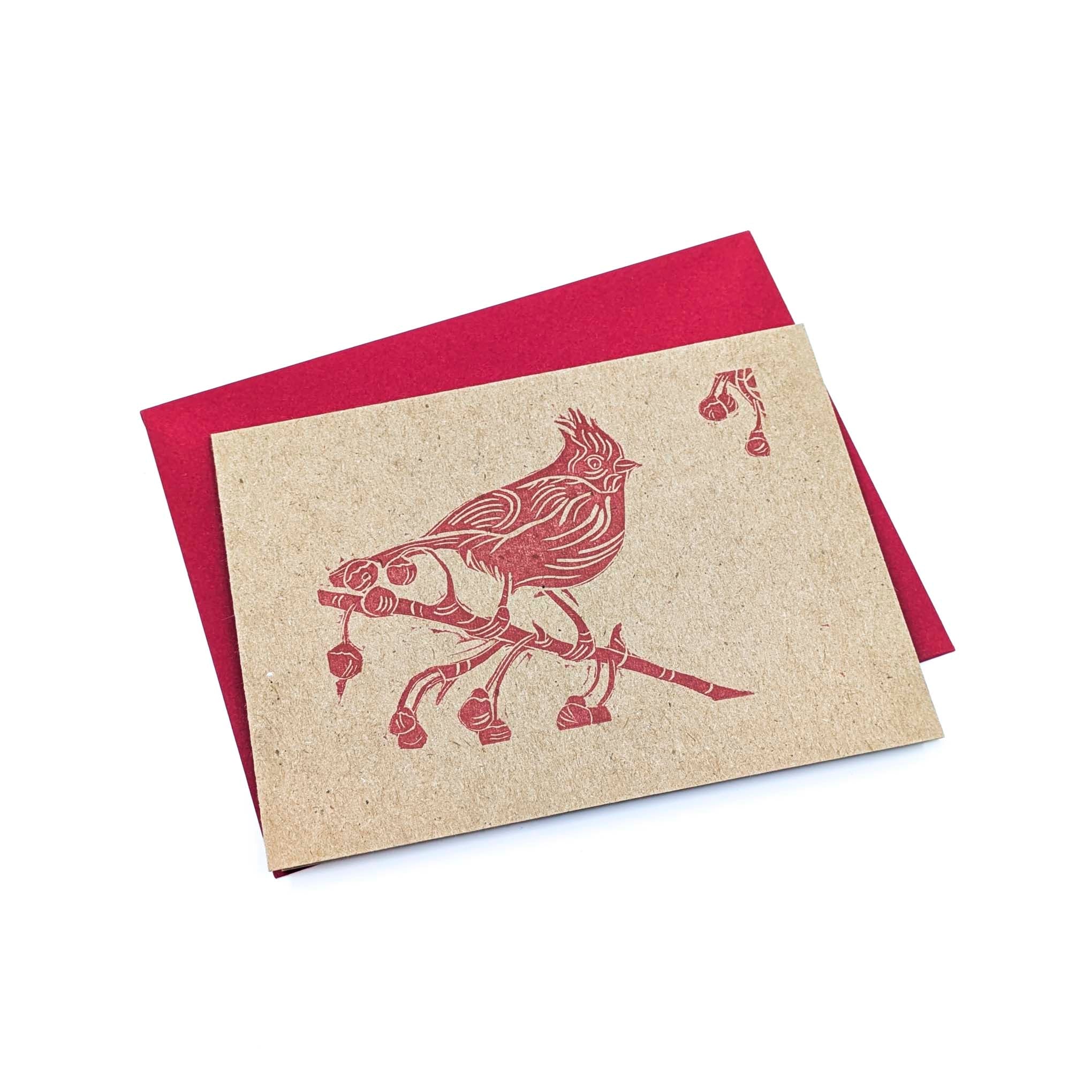 Happy Holidays! Cardinal & Branch Card
