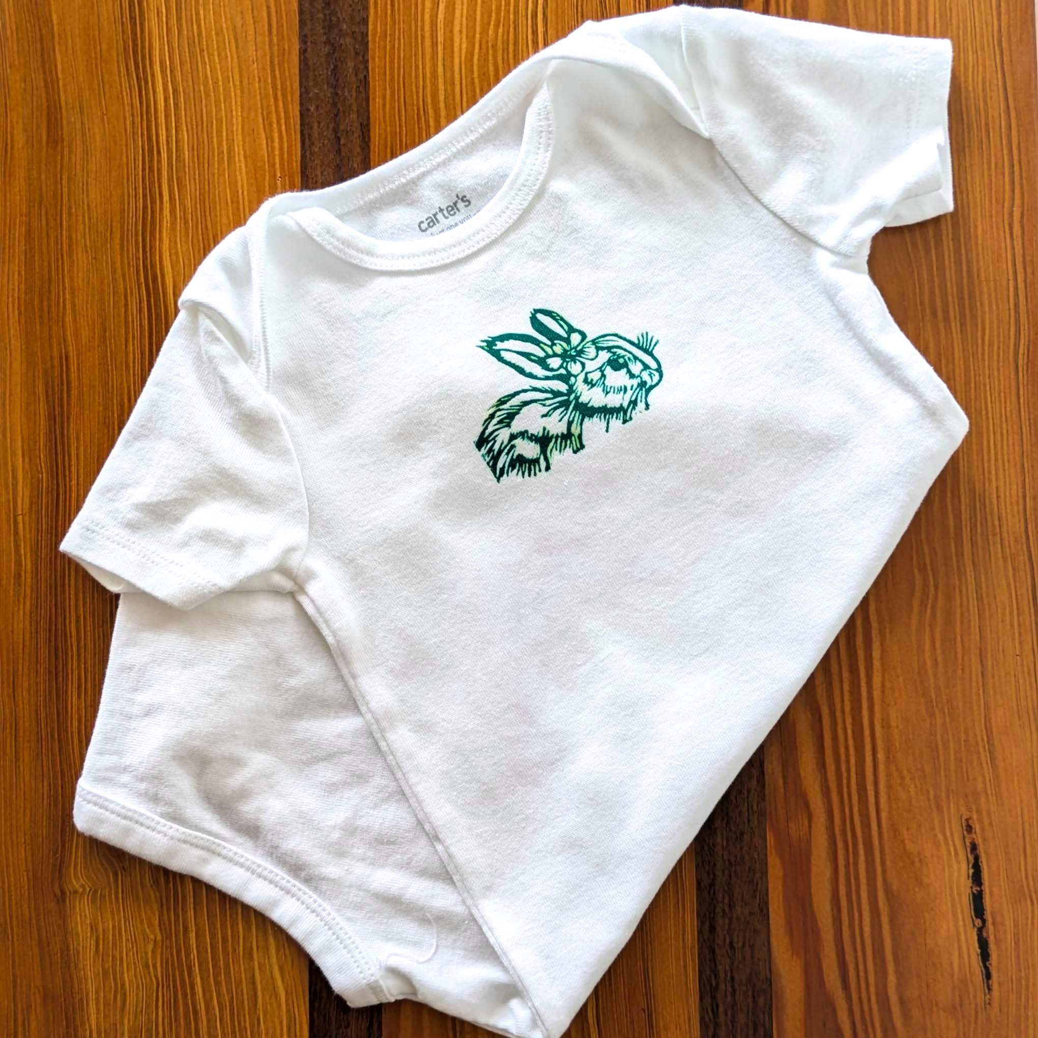 Letterpress Printed Onesies