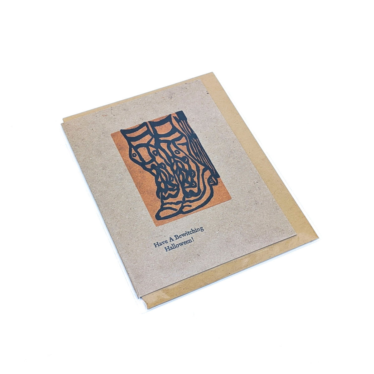 Letterpress Halloween Cards