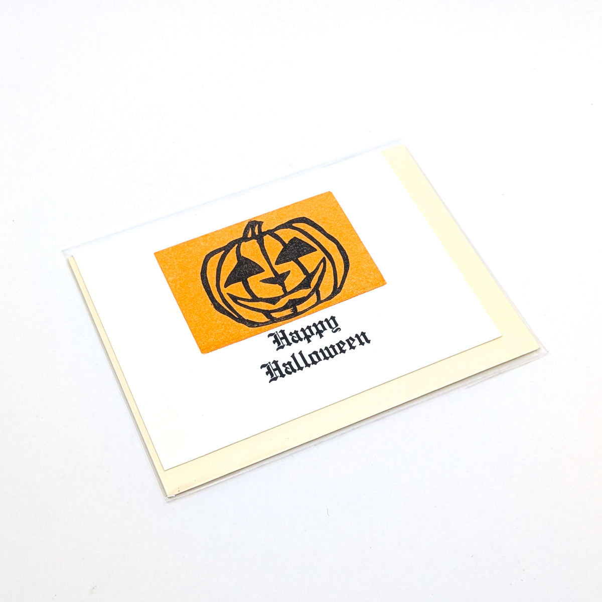 Letterpress Halloween Cards