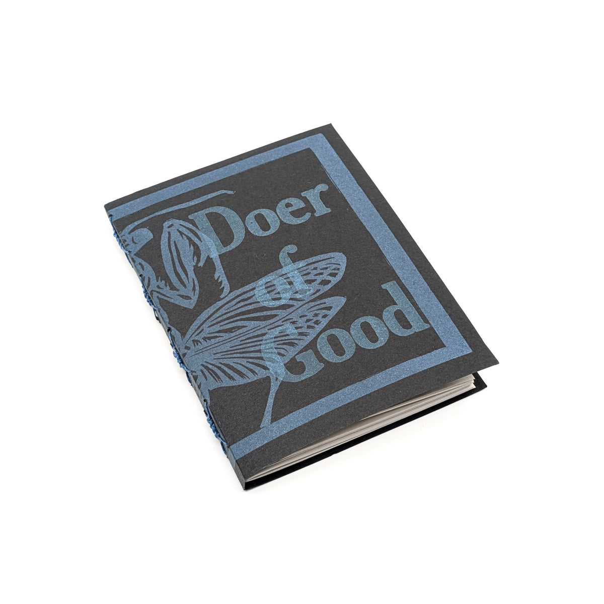 Thick Paper Journal- Doer of Good on Navy