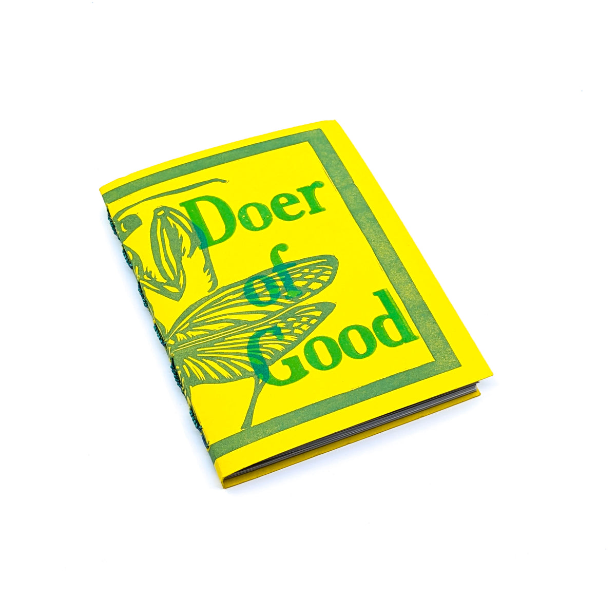 Thick Paper Journal- Doer of Good on Yellow