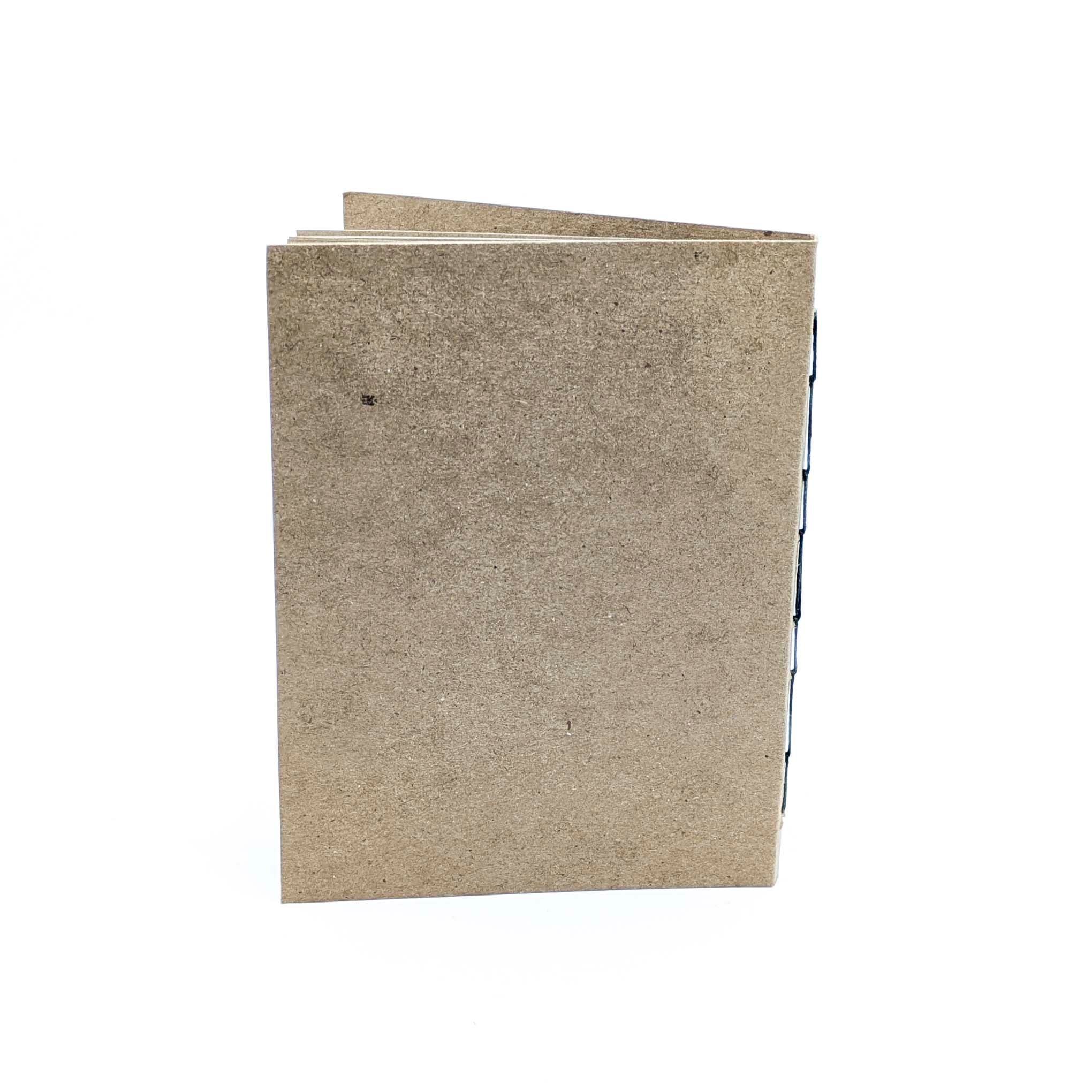 Thin Paper Journal- Green Ginkgo on Natural (2)