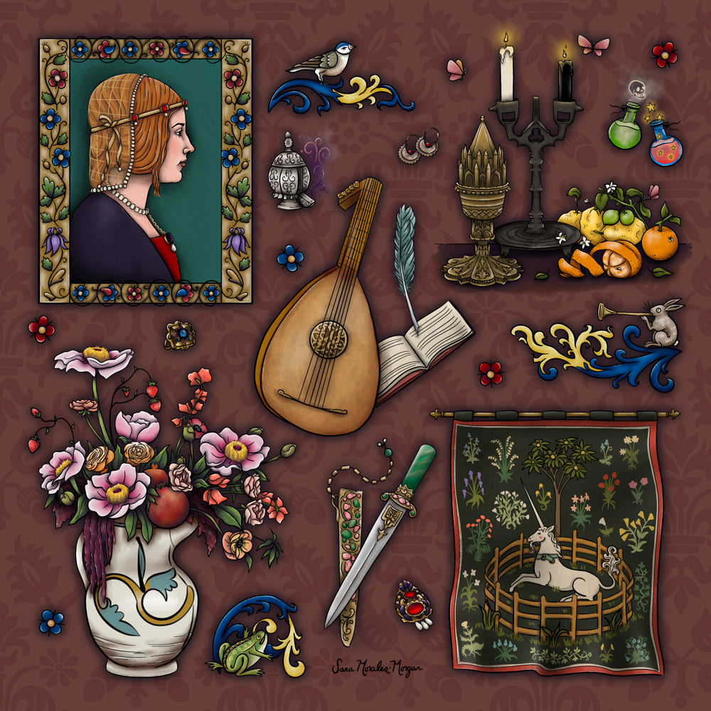 Guinevere's Loves- Print