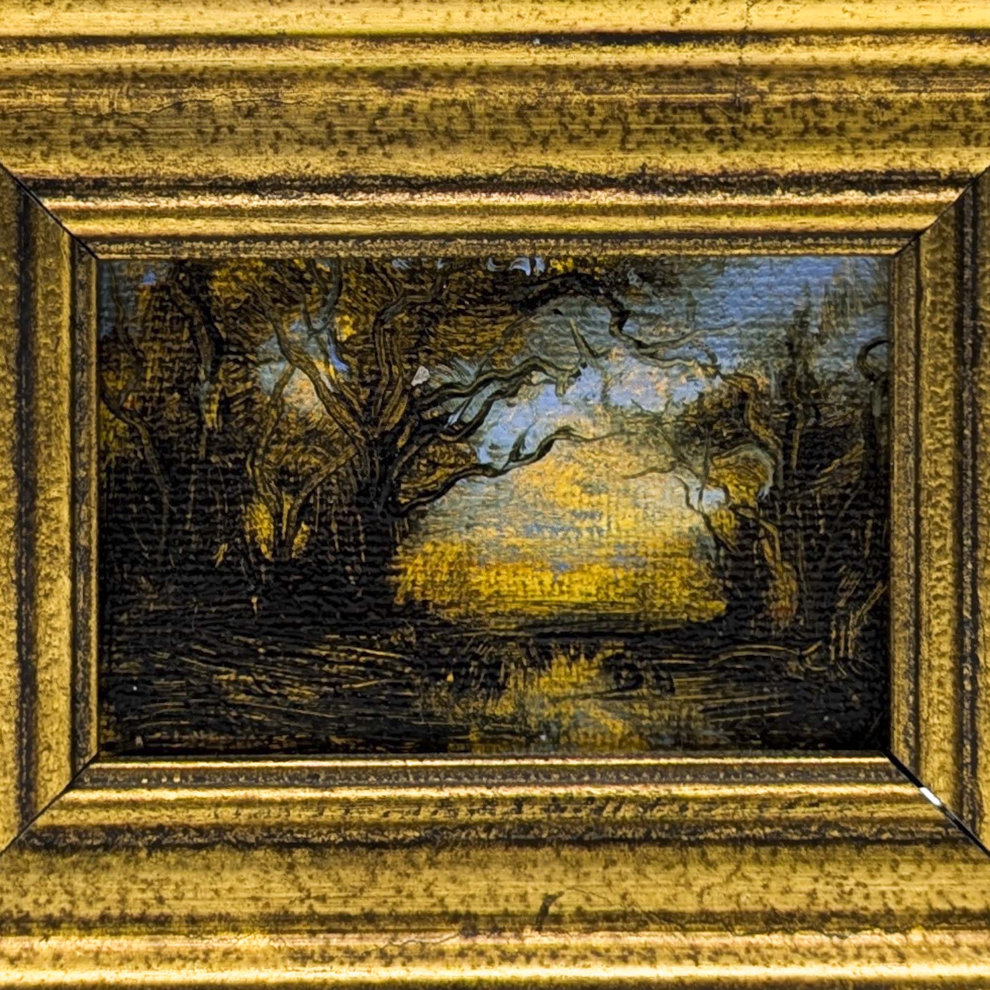 Into the Woods #2- Original Painting (Framed)
